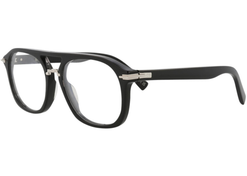 Dior Dior Aviator-Frame Acetate Optical Frames Black Black Transparent (DM50037I-55-001) outlook