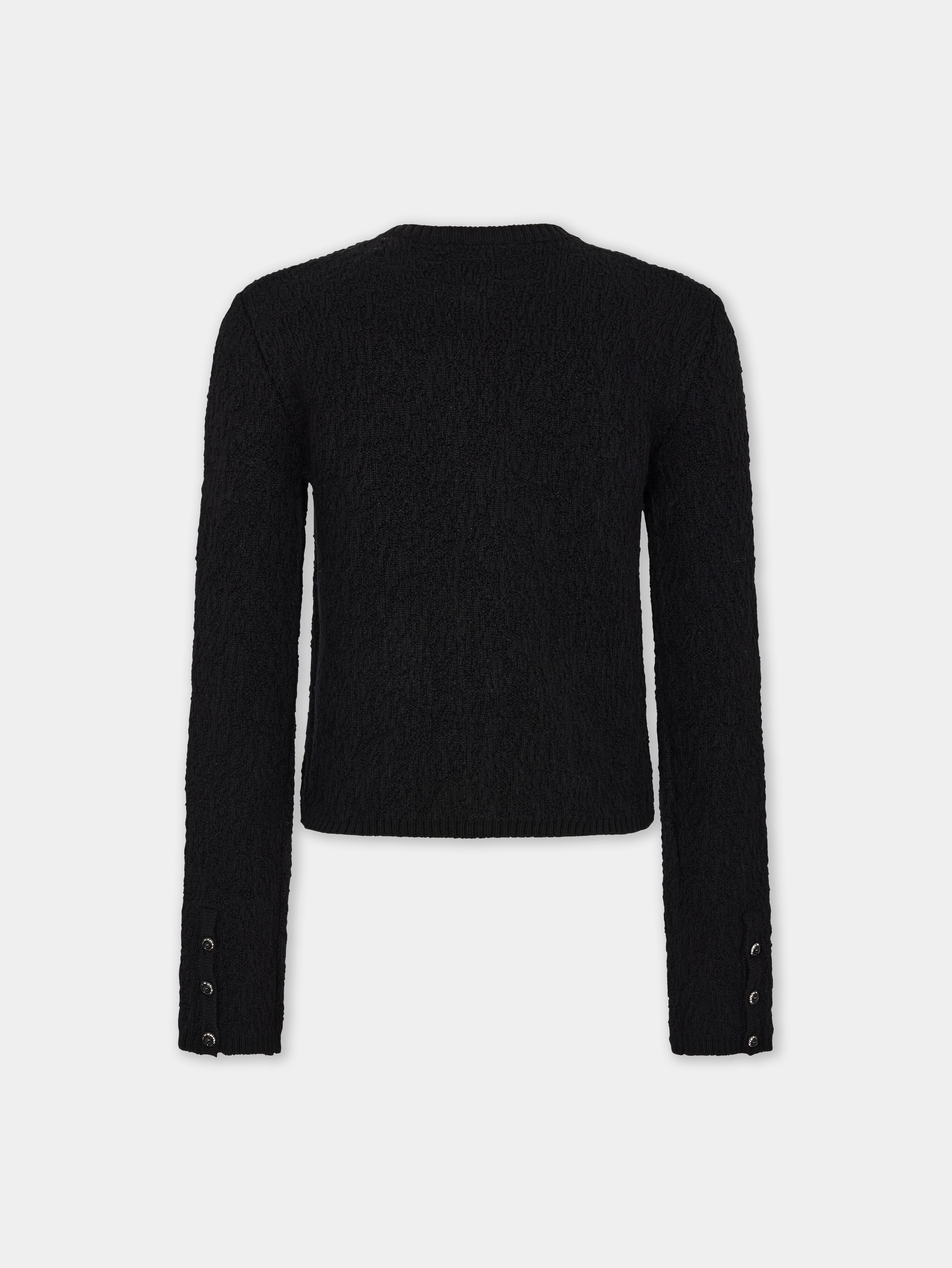 KNITTED CARDIGAN IN WOOL - 5