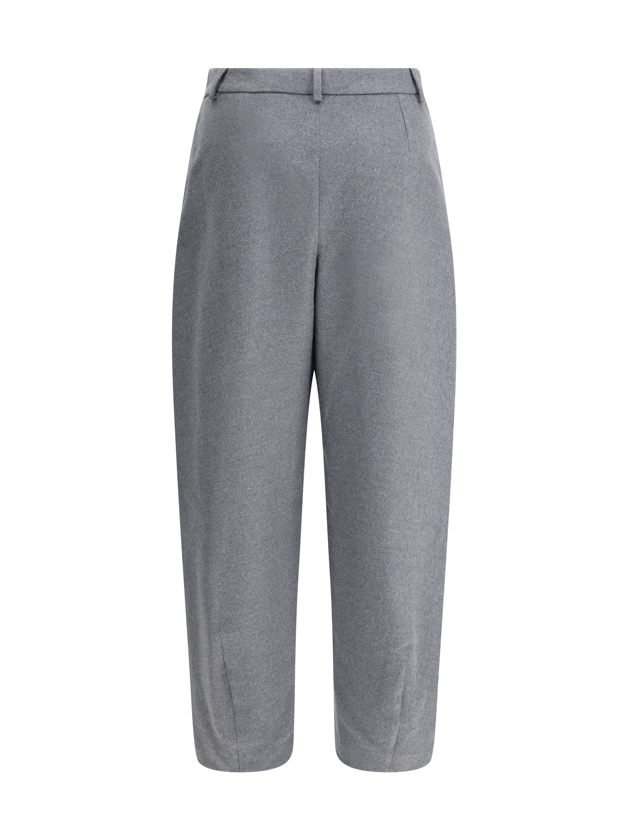 Giorgio Armani Women Silk Flannel Pants - 2