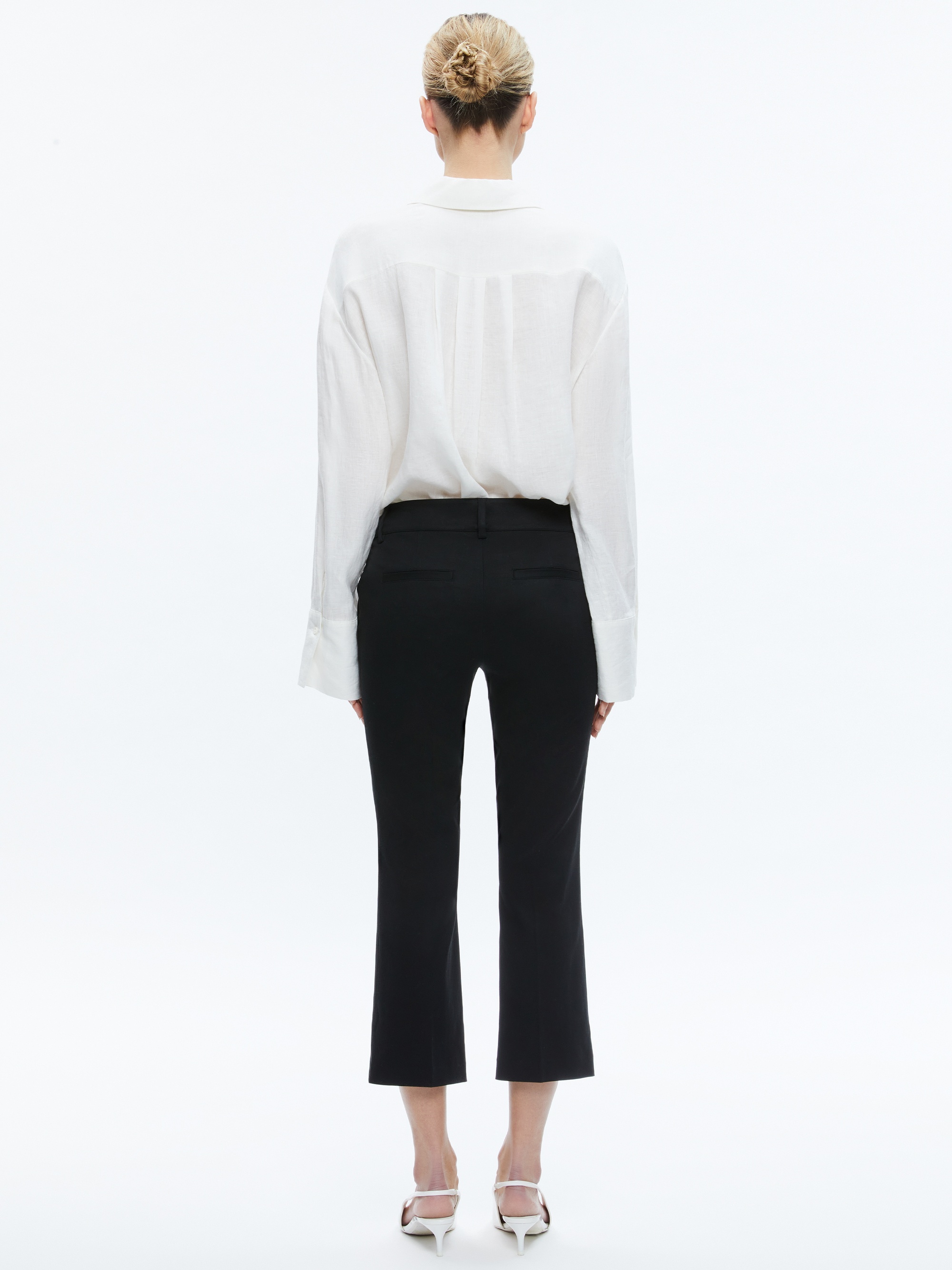 JANIS LOW RISE CROPPED FLARE PANT - 4