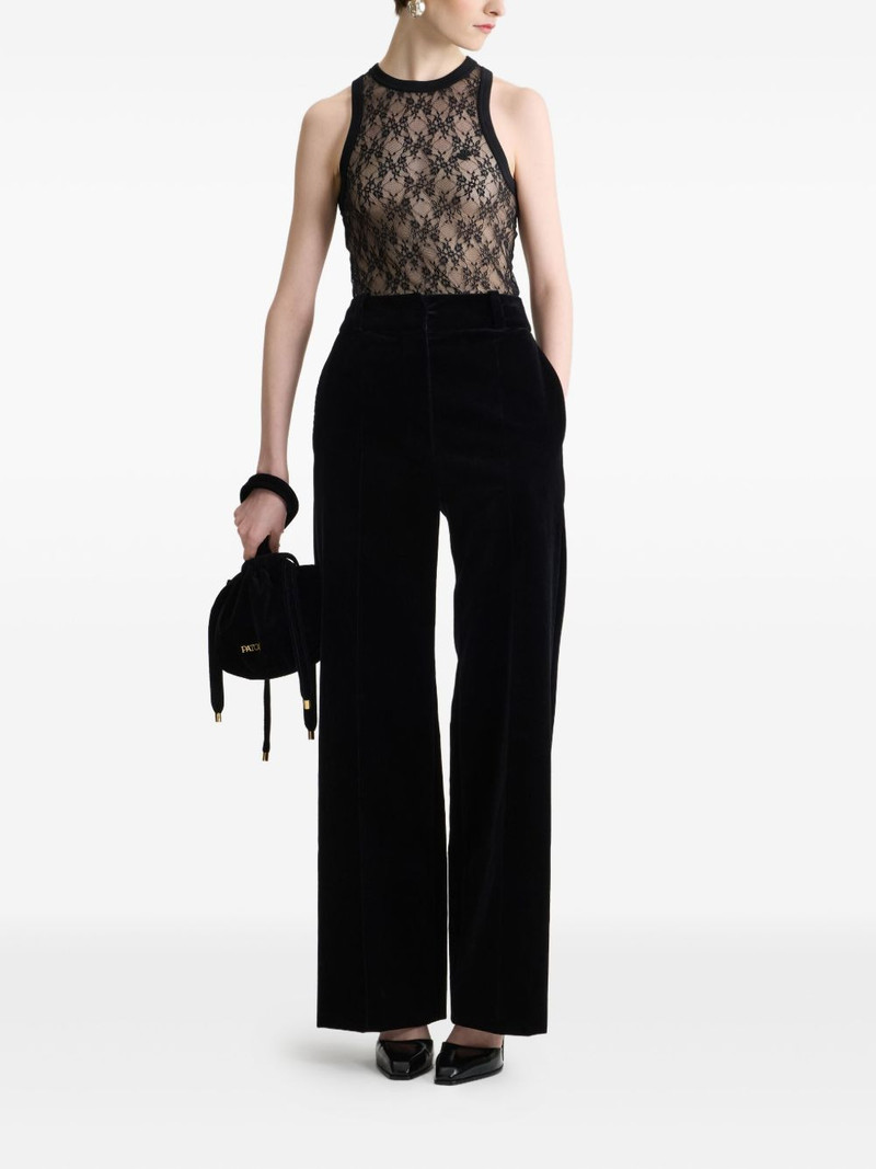 PATOU smocking trousers outlook