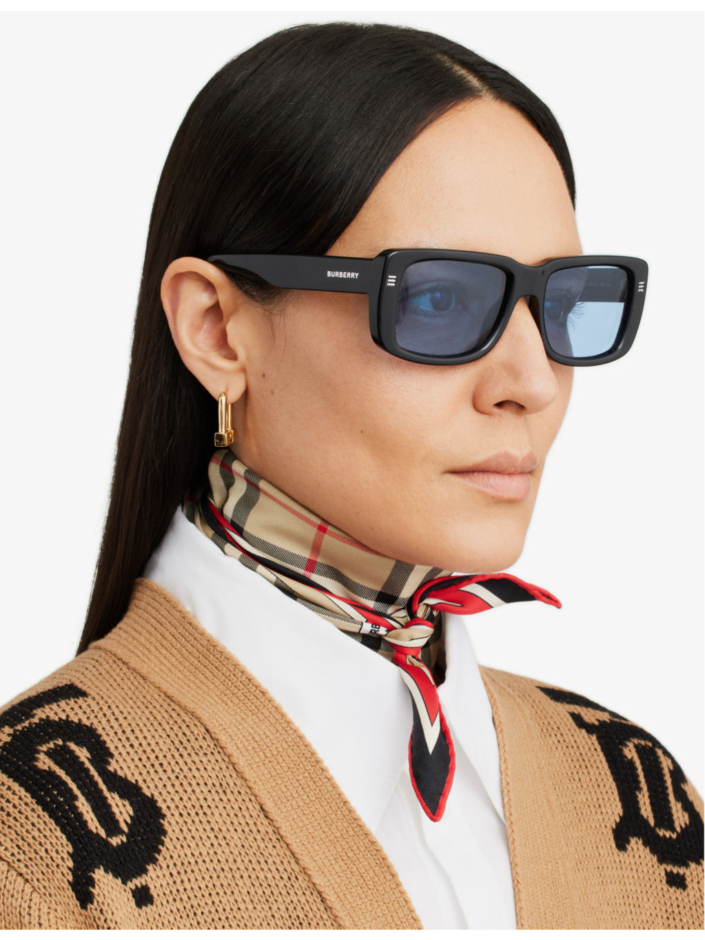 BE4376U Jarvis rectangle-frame acetate sunglasses - 2