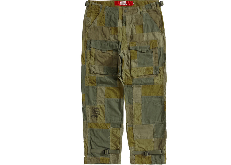 Supreme Supreme JUNYA WATANABE CDG MAN Patchwork Cargo Pant Olive outlook