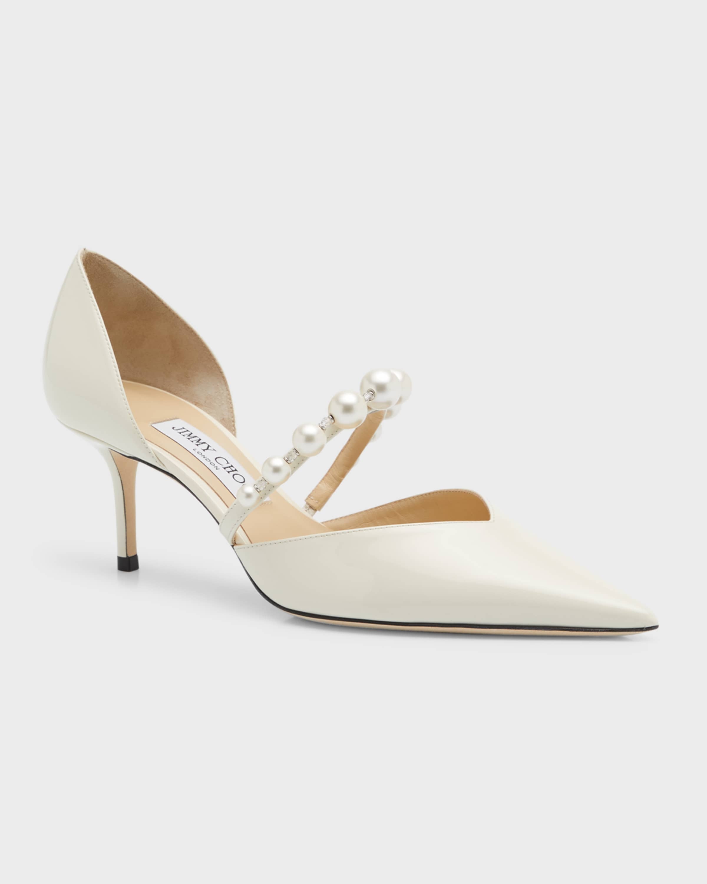 Aurelie d'Orsay Pearly Band Pumps - 4
