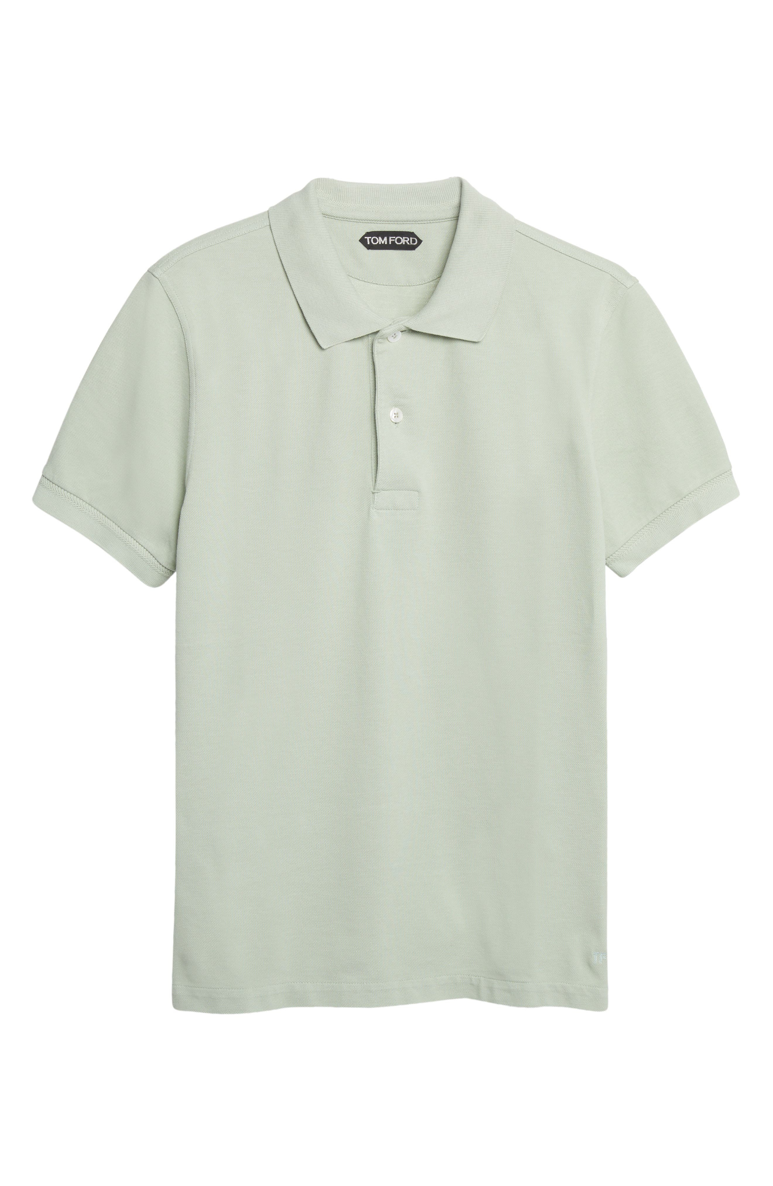 Short Sleeve Cotton Piqué Polo - 5