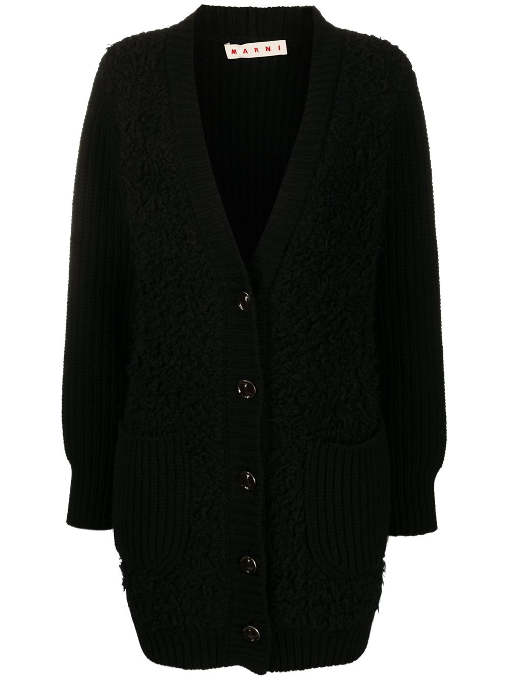 cashmere knit cardigan - 1