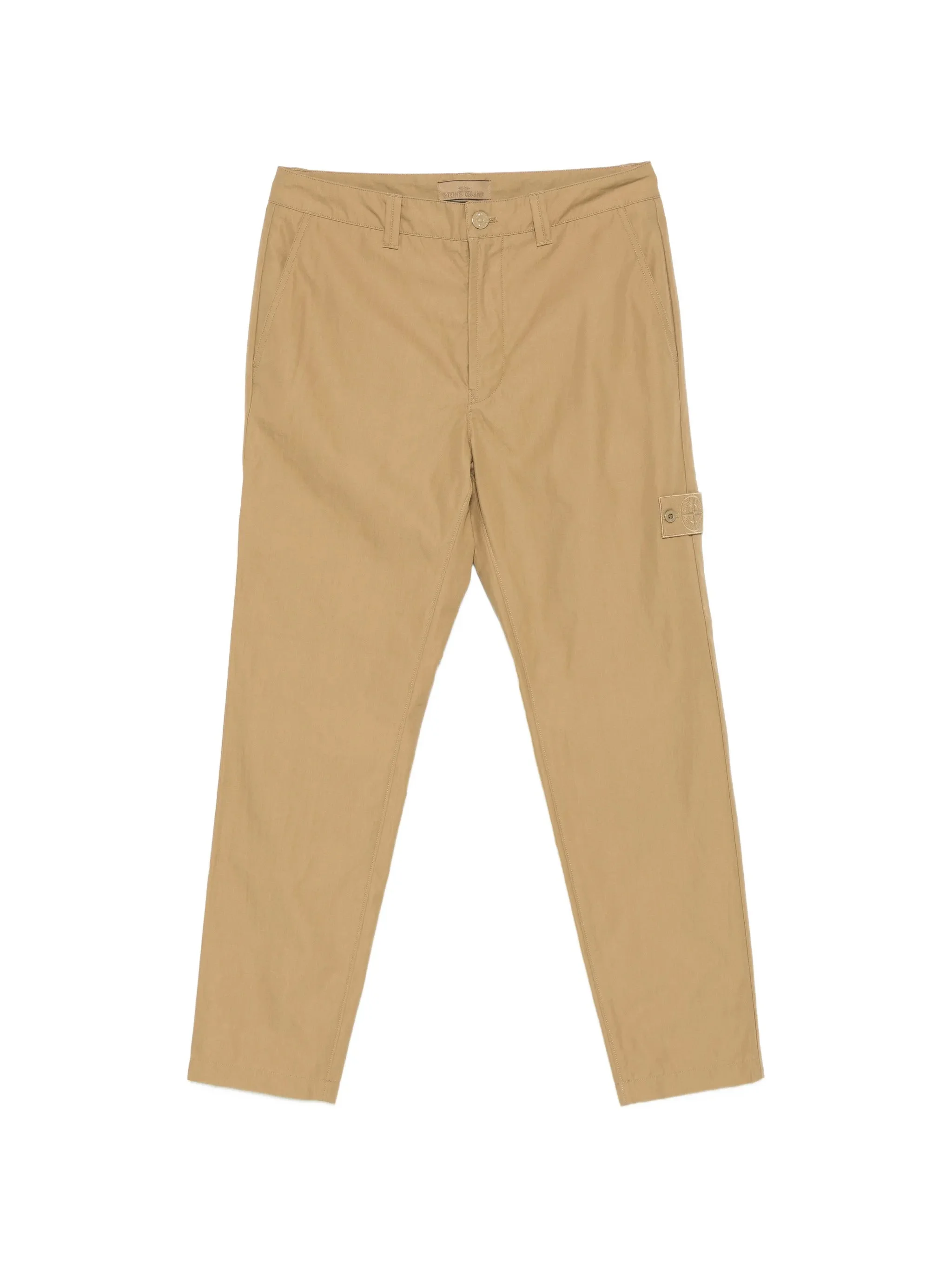 logo patch chinos - 1