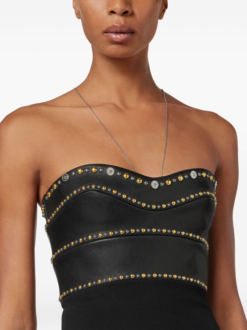 studded strapless maxi dress 5