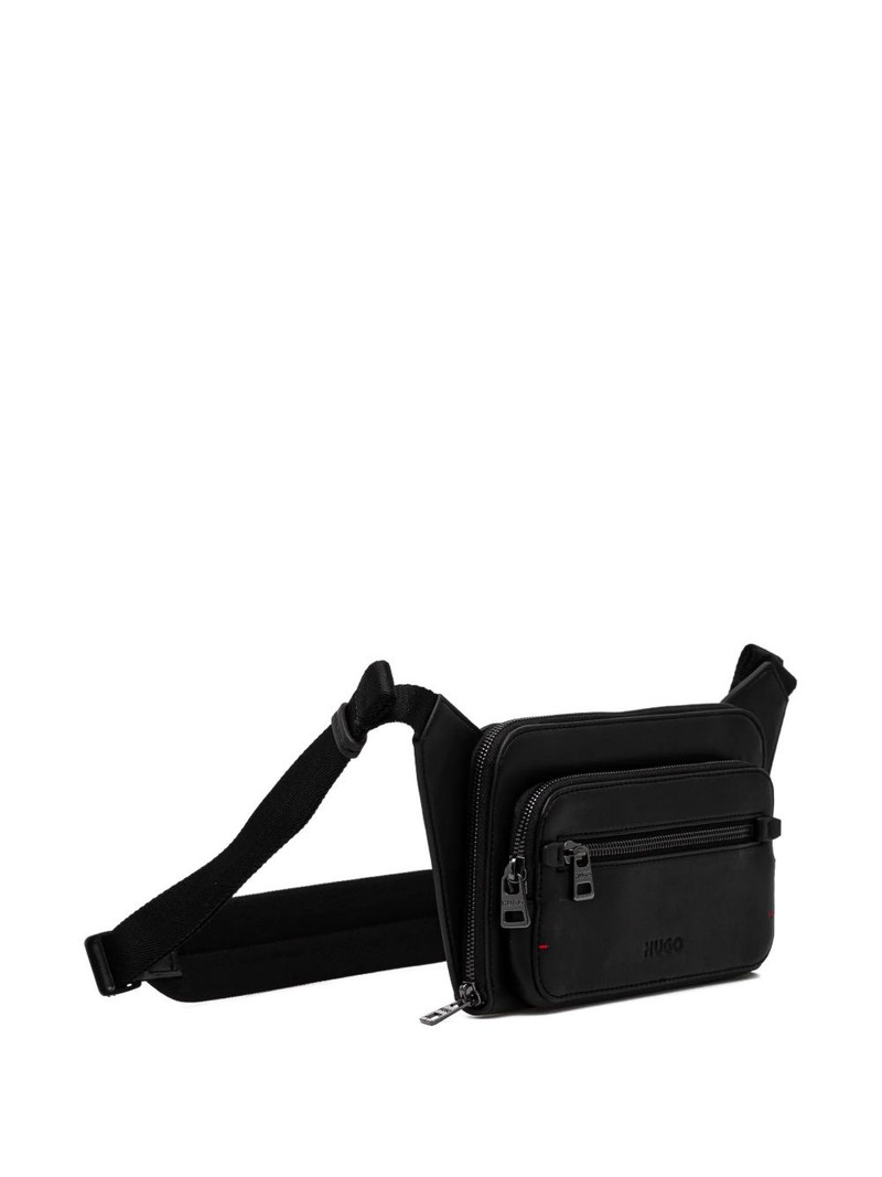 HUGO logo-debossed belt bag outlook