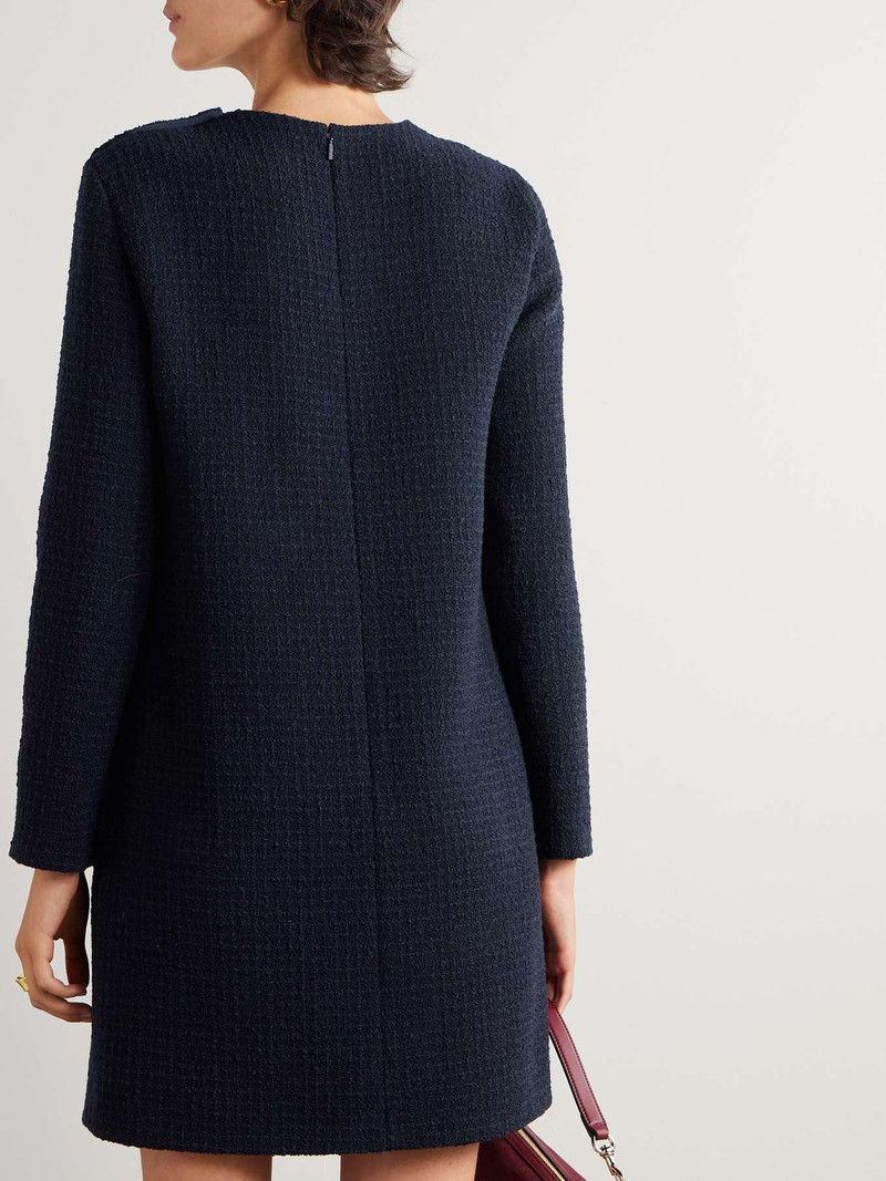 Wool-blend bouclé-tweed mini dress 3