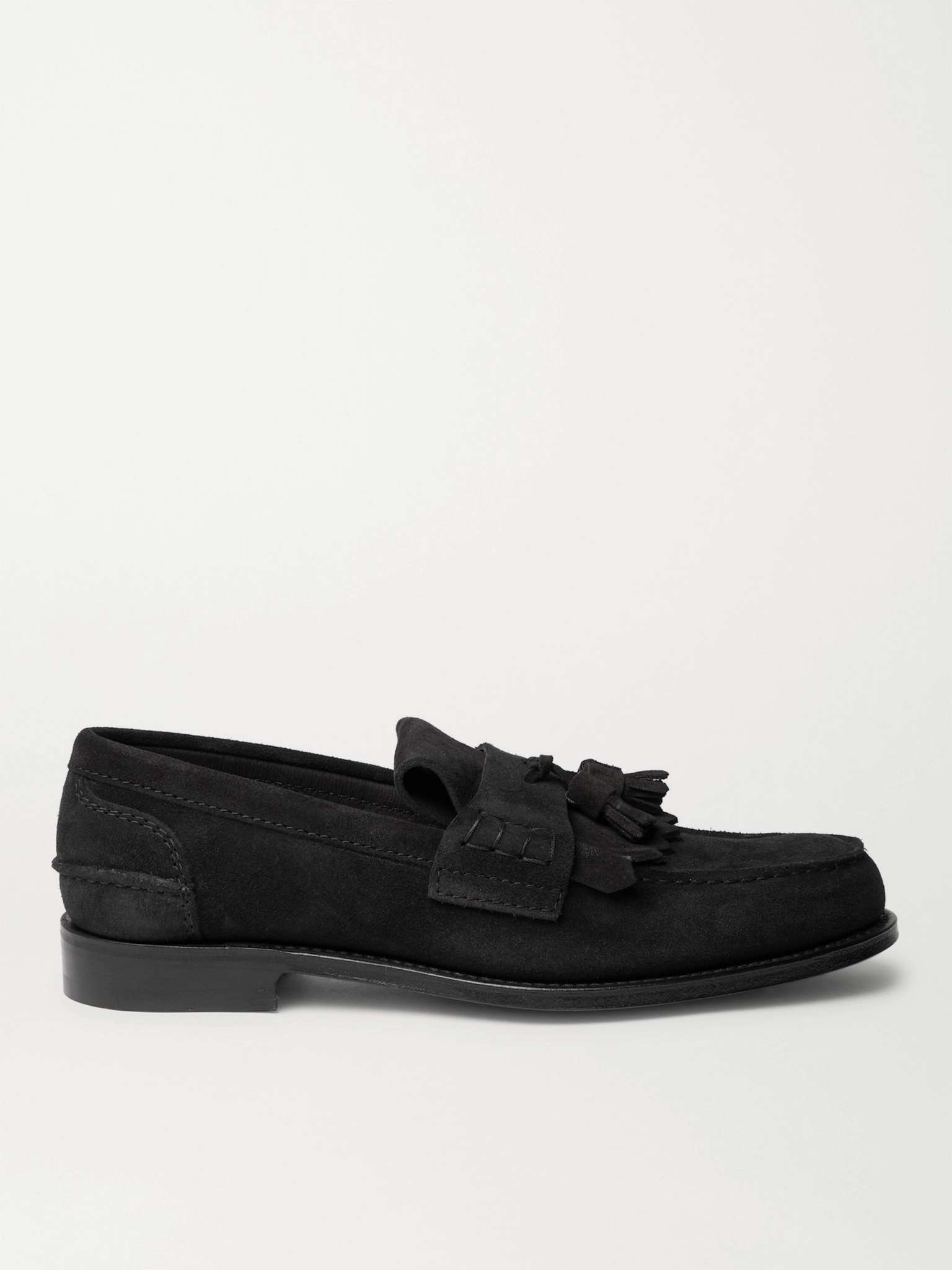 Oreham Suede Tasselled Loafers - 1