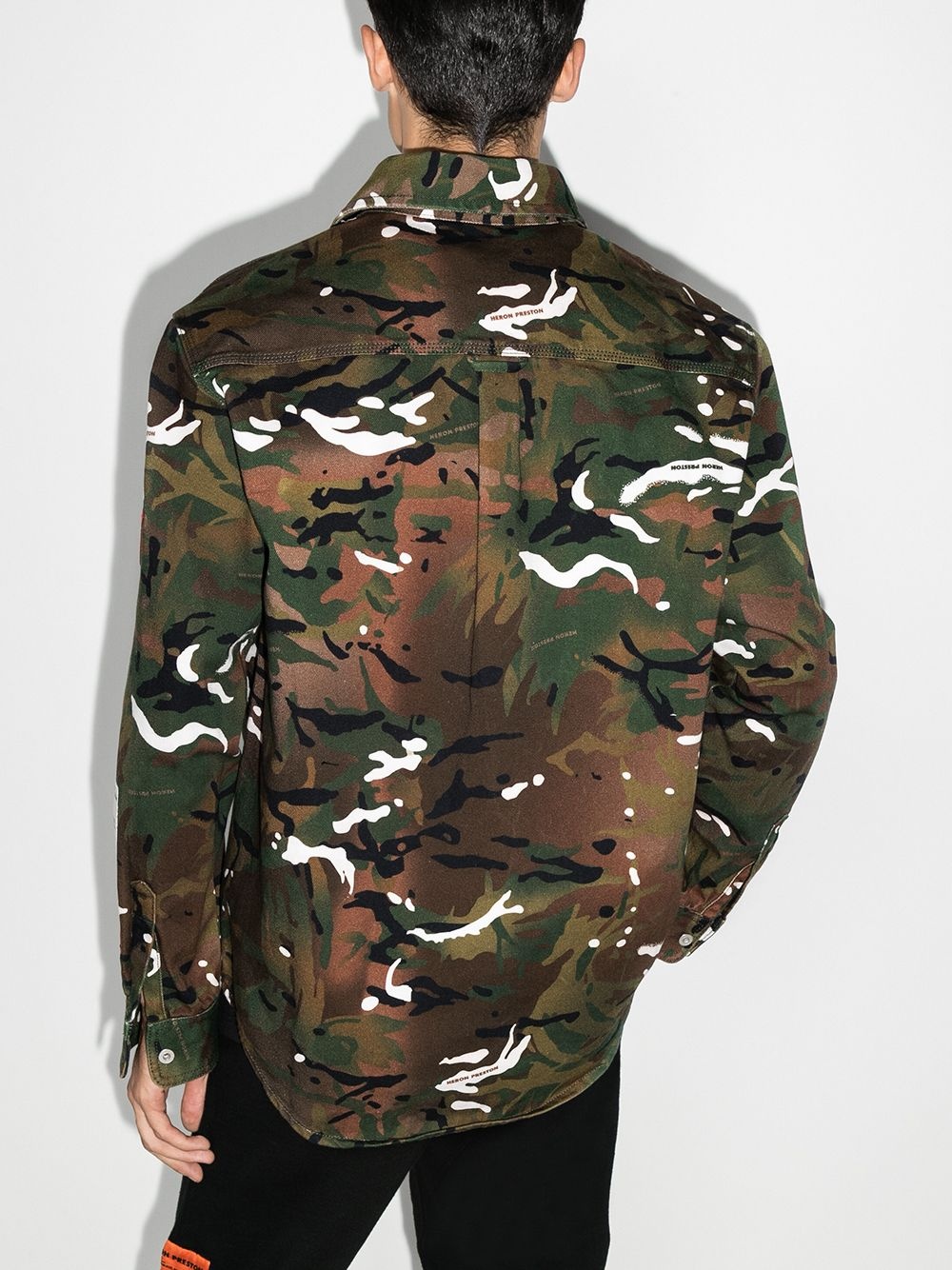 Royal Navy camouflage print shirt - 3