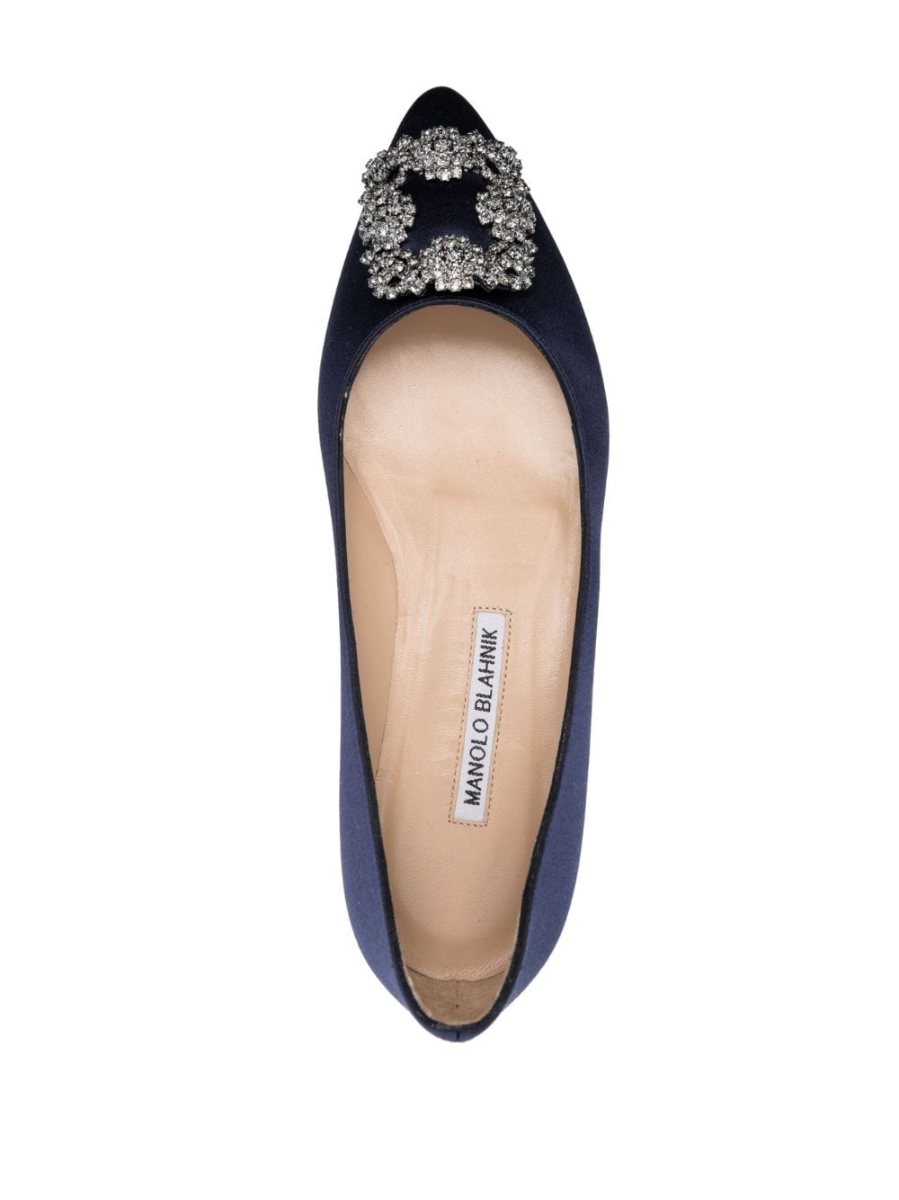 Hangisi satin ballerina shoes - 4