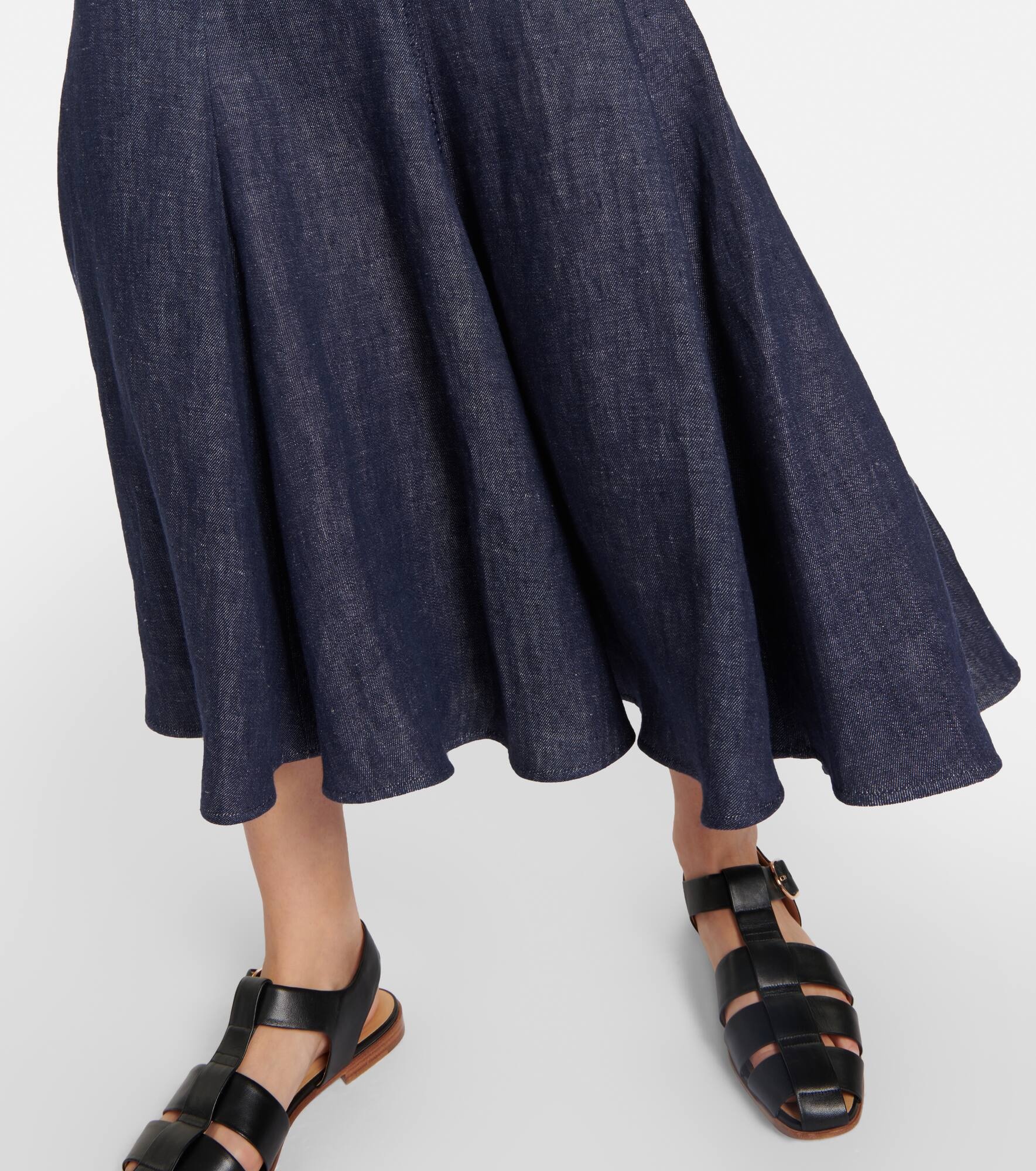 Linen maxi skrit - 5