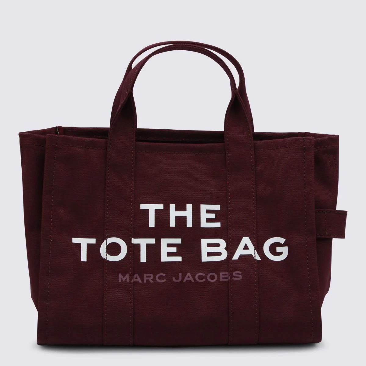 Marc Jacobs Dark Purple Cotton The Medium Tote - 1