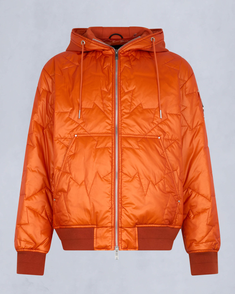 LEAF QUILT BOMBER JACKET 1