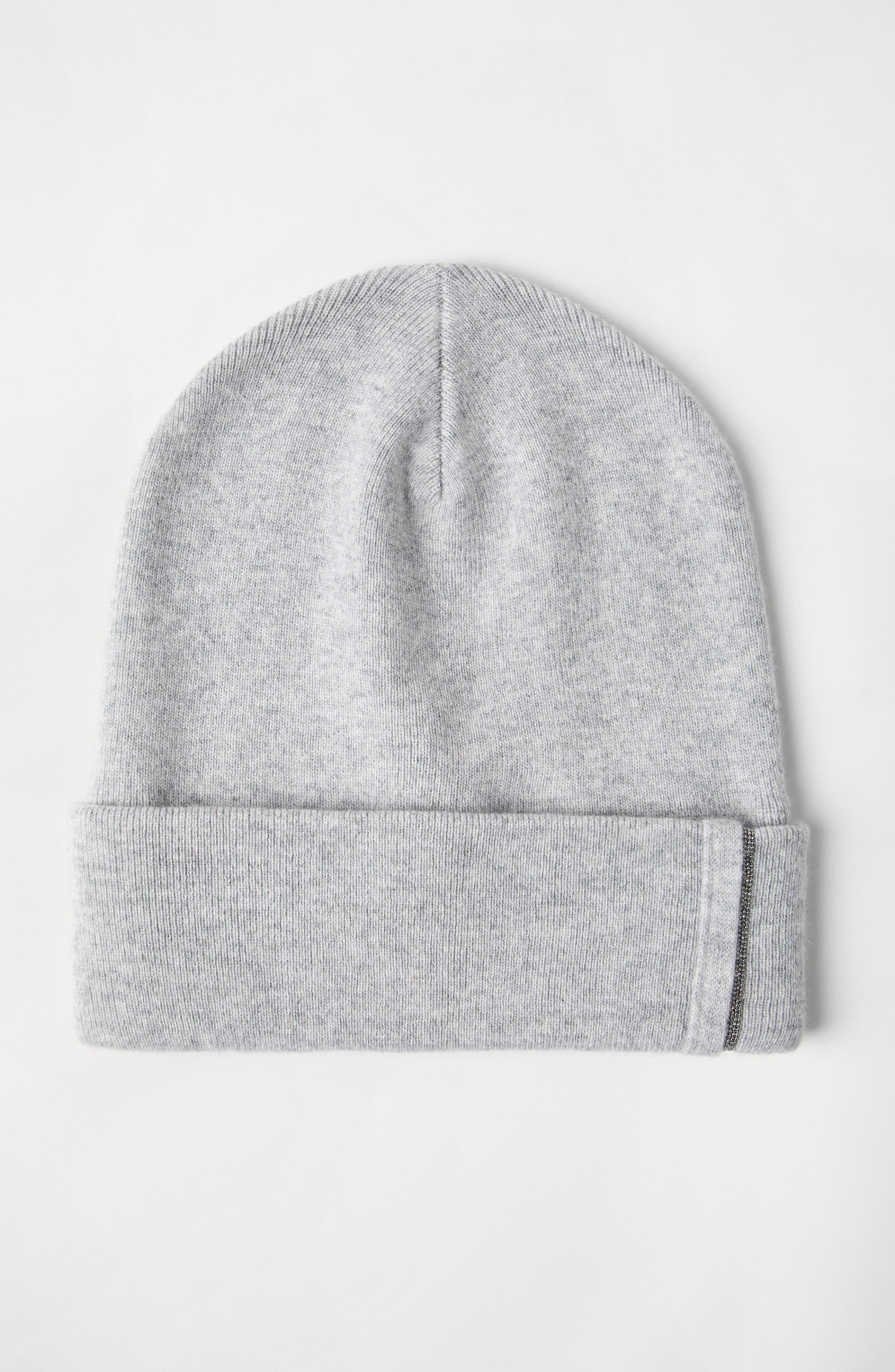Brunello Cucinelli Knit beanie in Light Grey at Nordstrom - 2