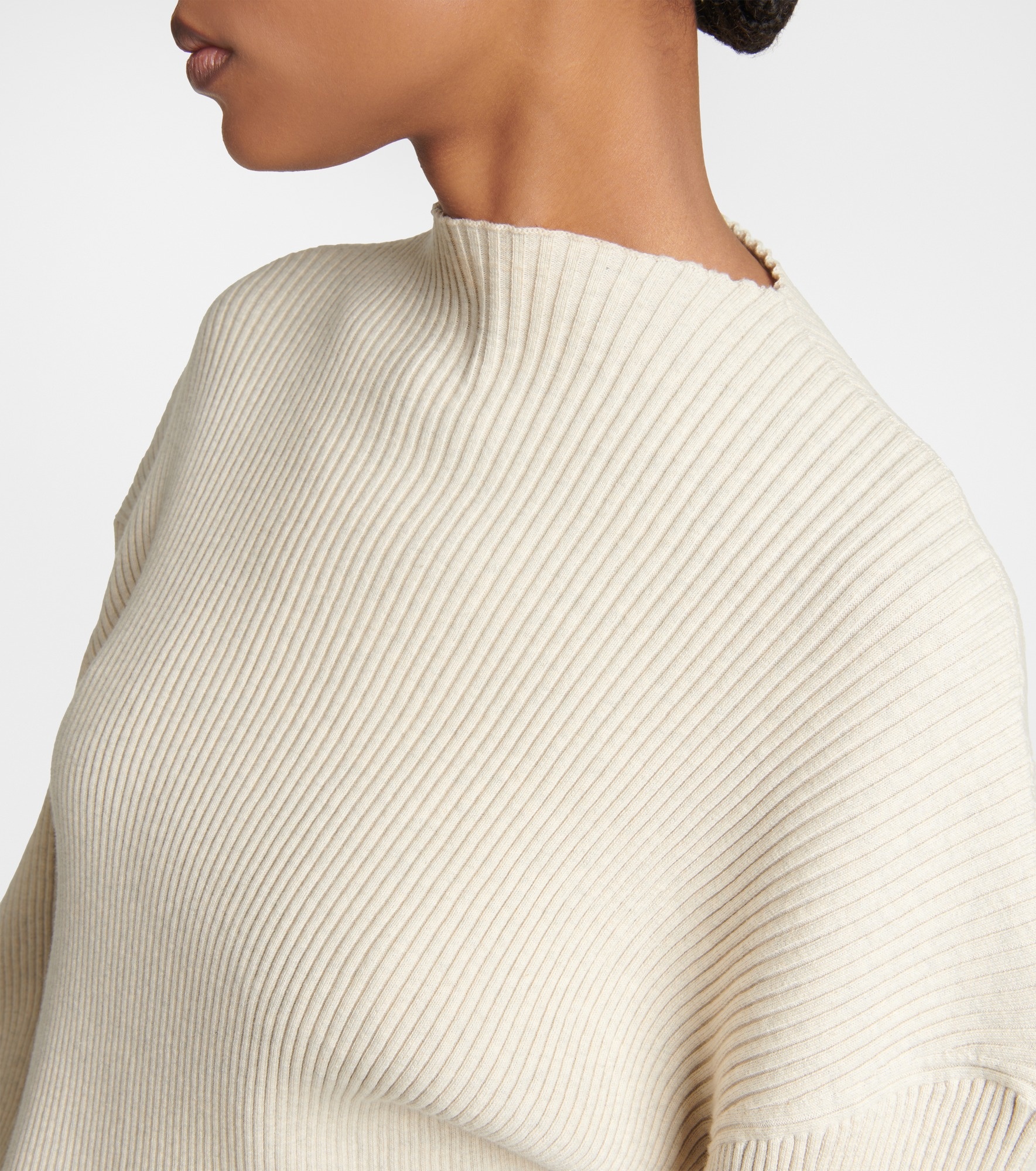 Danana ribbed-knit cotton jersey top - 4
