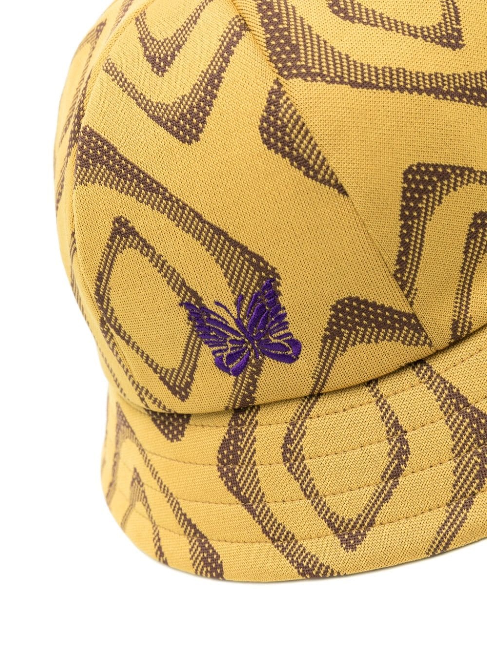 abstract-print bucket hat - 2