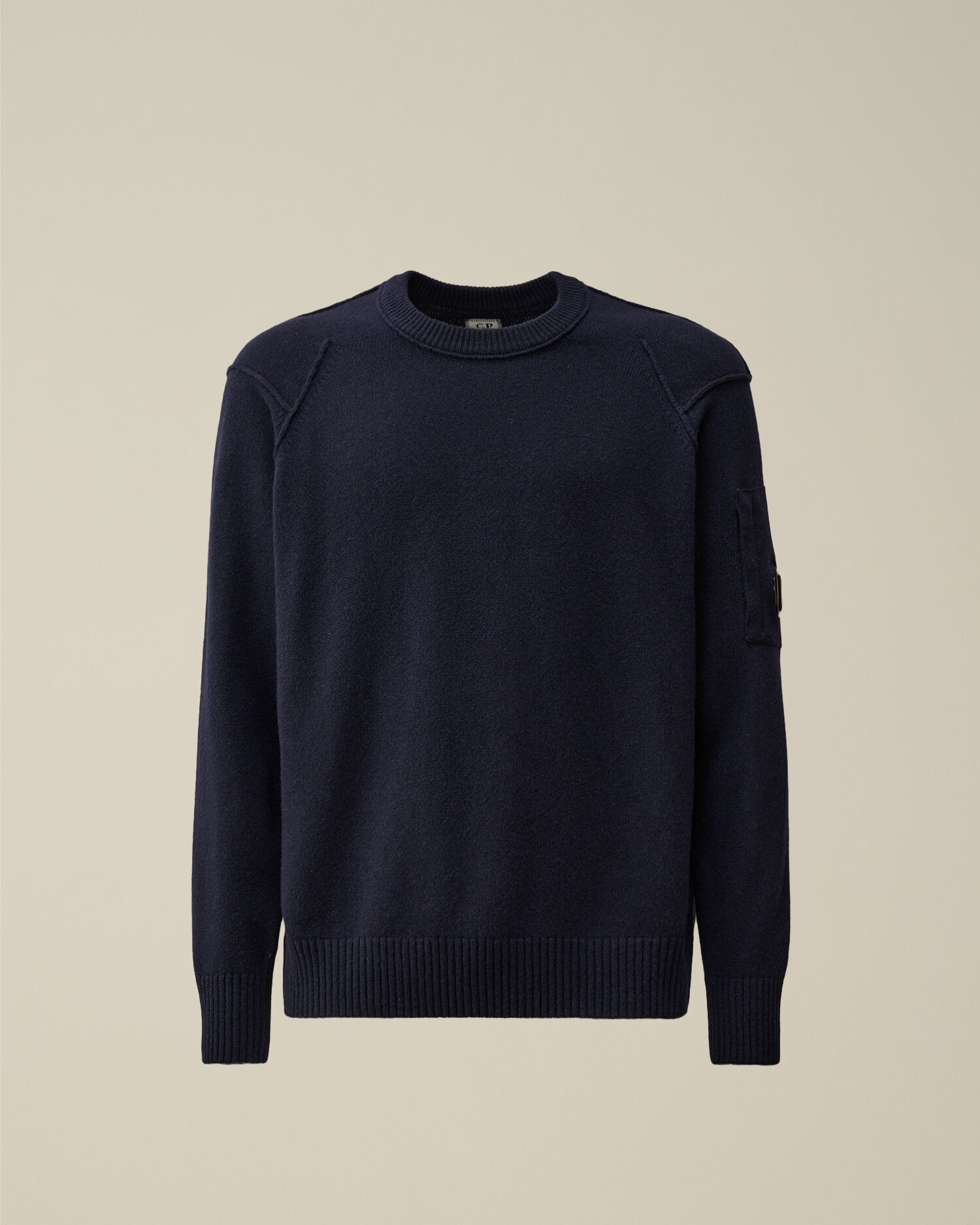 Lambswool GRS Crew Neck Knit - 1