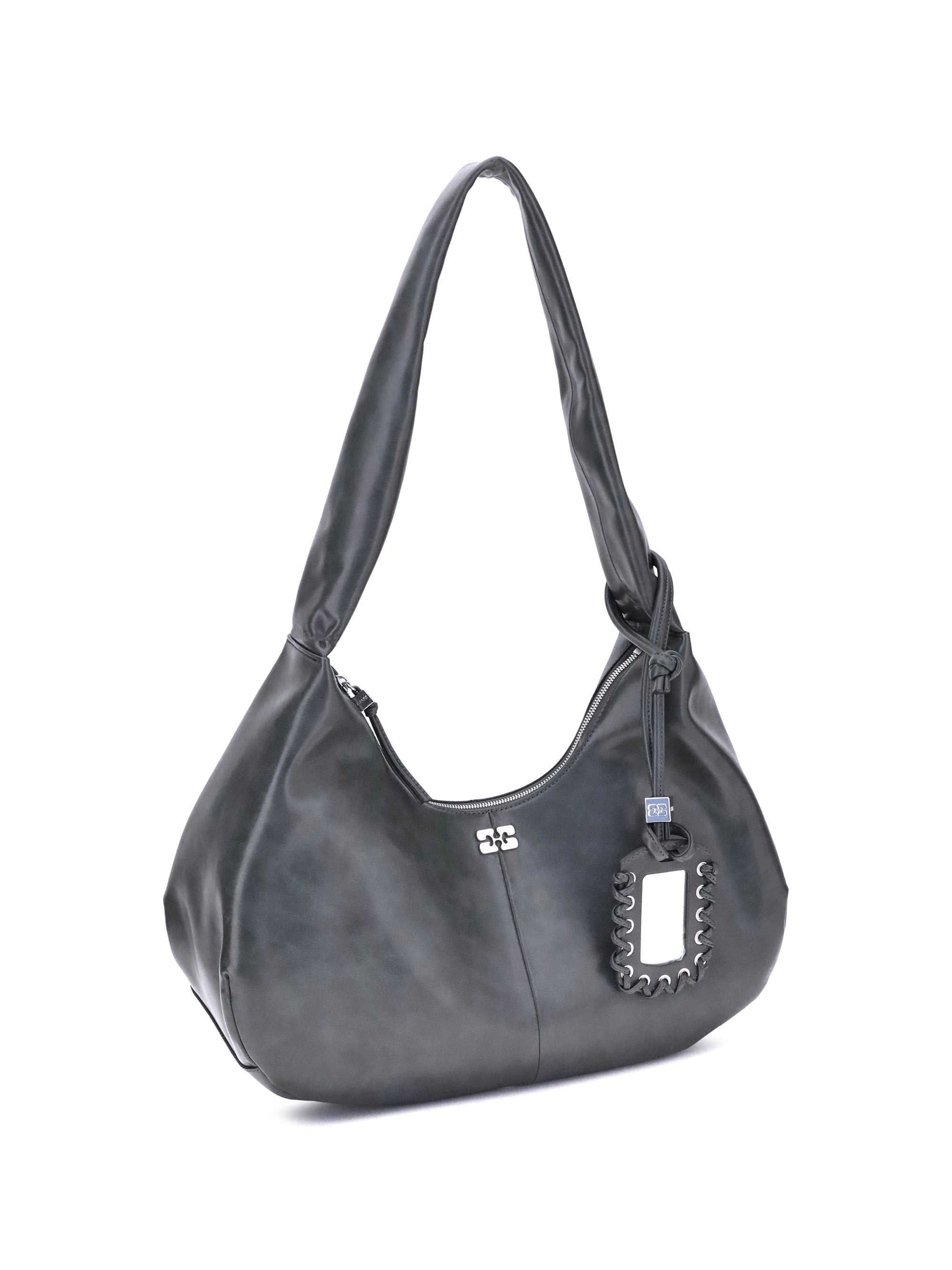 Ganni Women Medium Hobo Shoulder Bag - 2