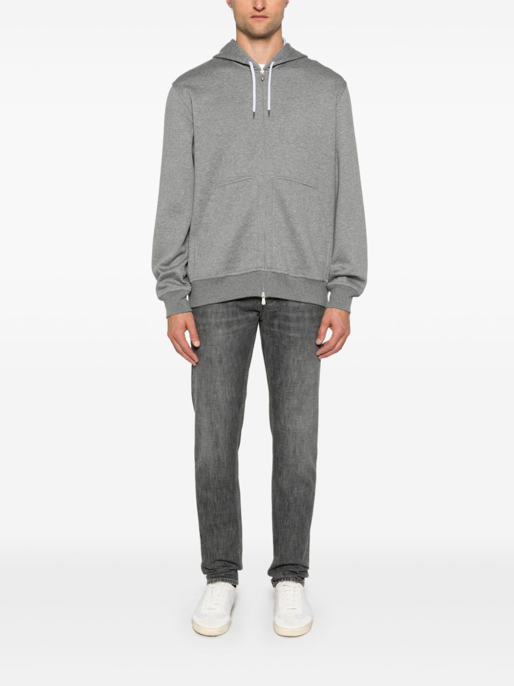 Brunello Cucinelli Jersey Hoodie - 4