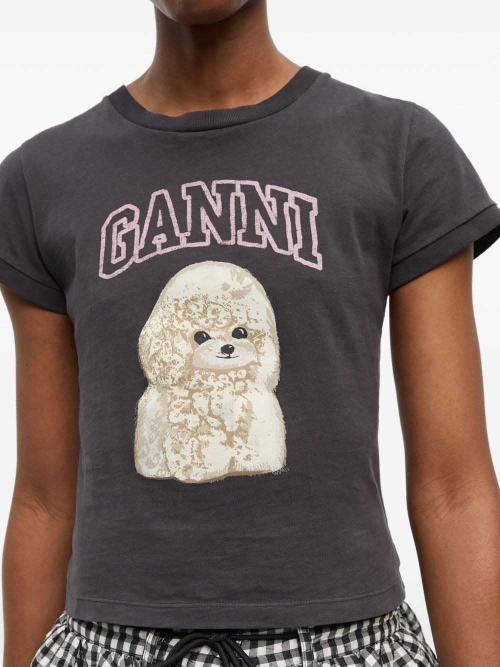 Poodle organic cotton t-shirt - 4