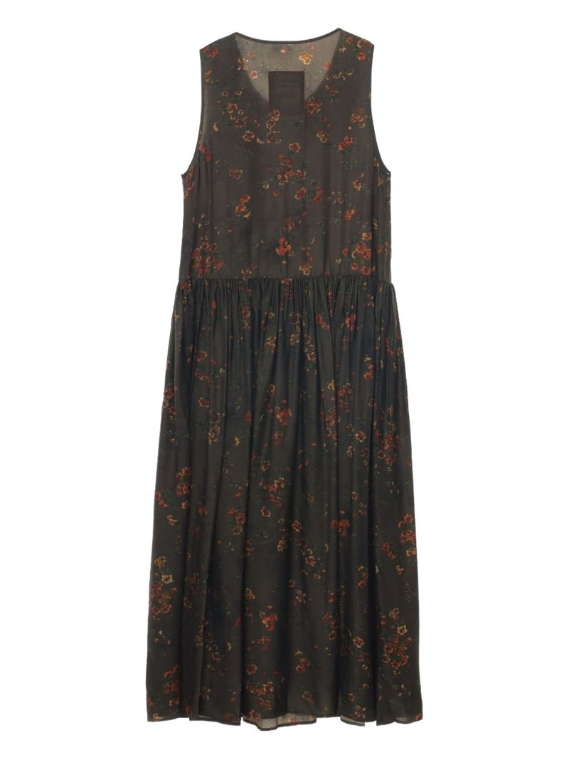 floral-print sleeveless maxi dress 5
