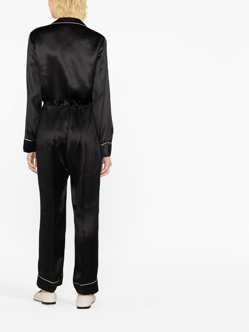 embroidered logo jumpsuit 4