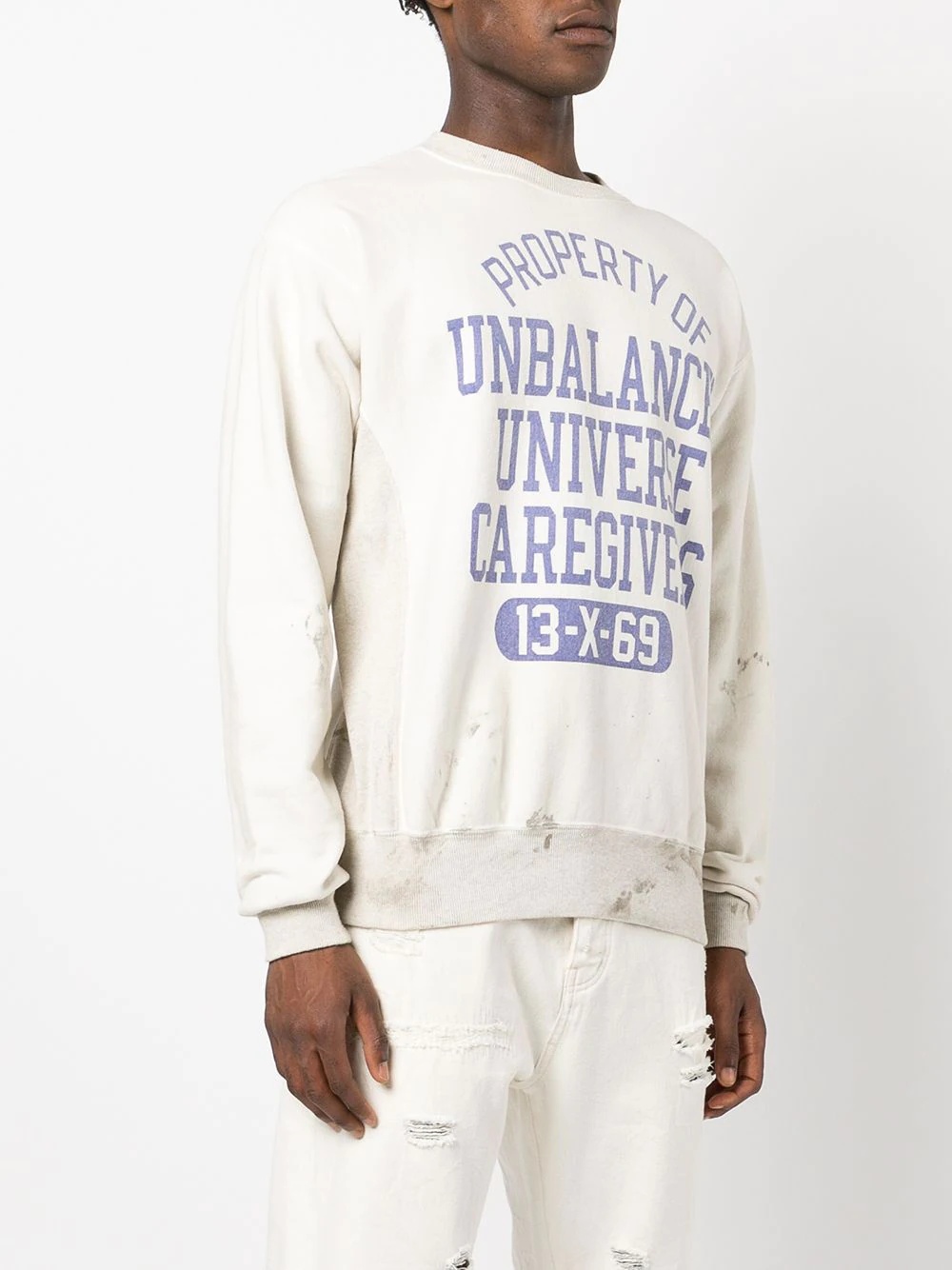 graphic-print cotton sweatshirt - 3