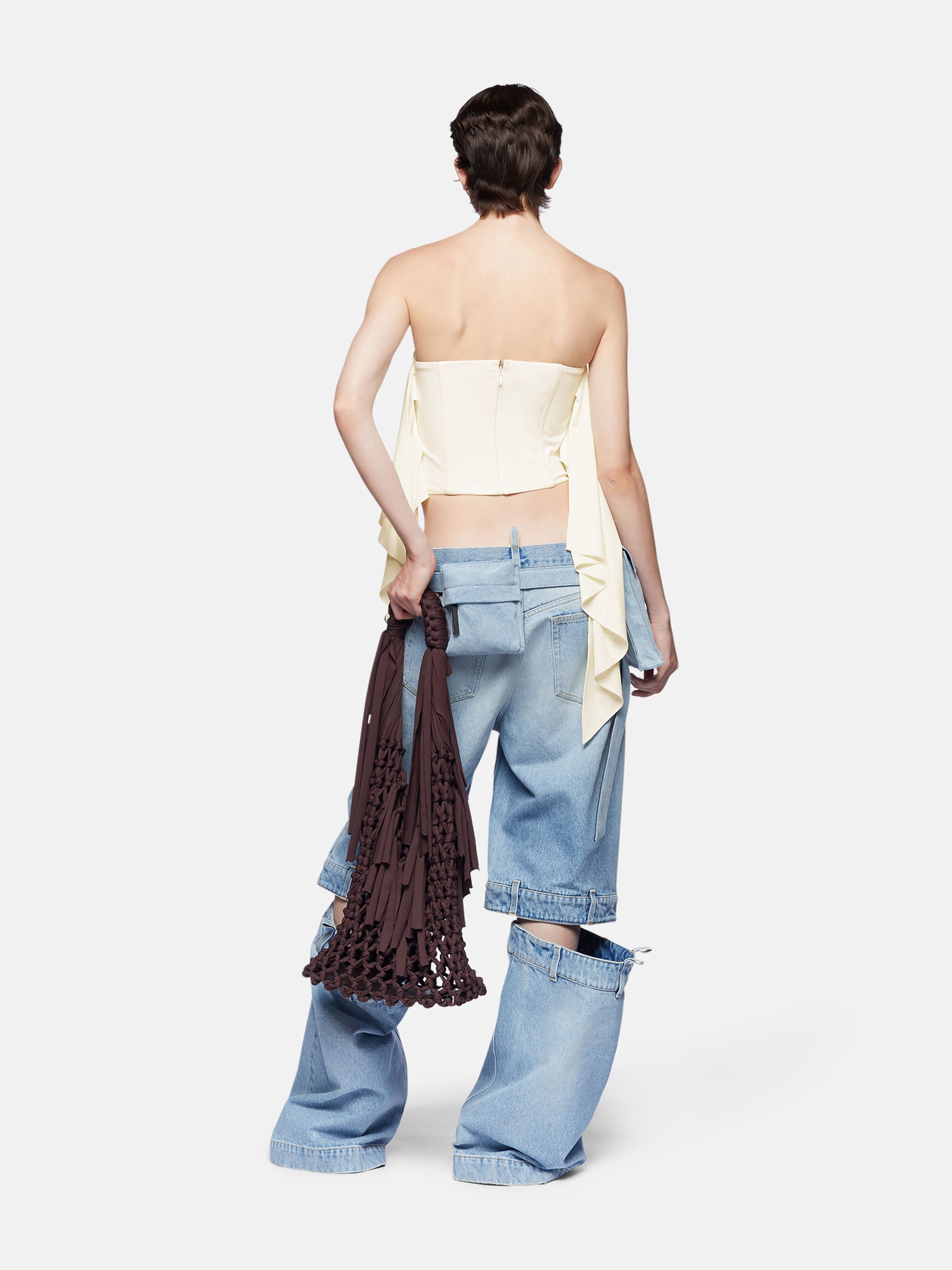 SKY BLUE LONG PANTS - 3