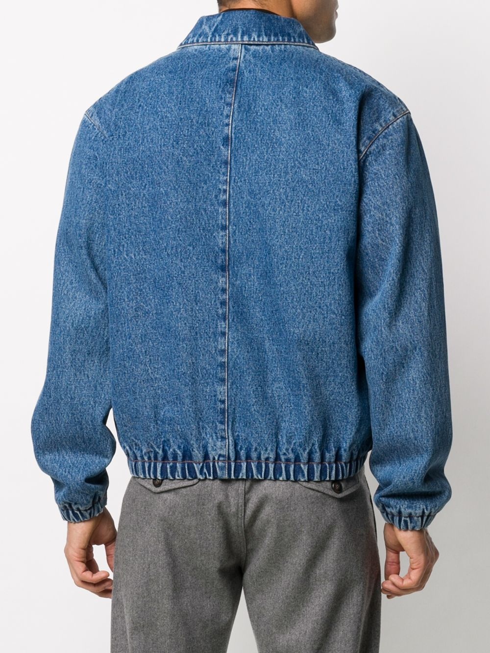 Ami De Coeur denim zip jacket - 4