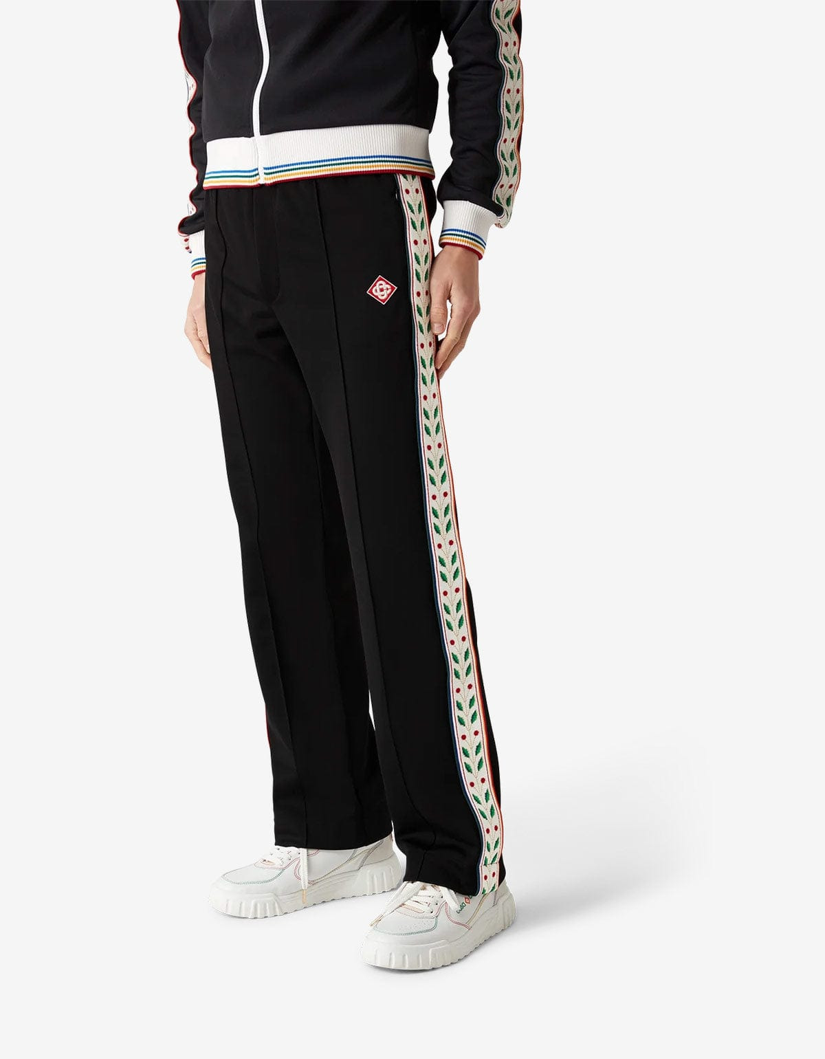 Casablanca Black Laurel Track Pants - 2