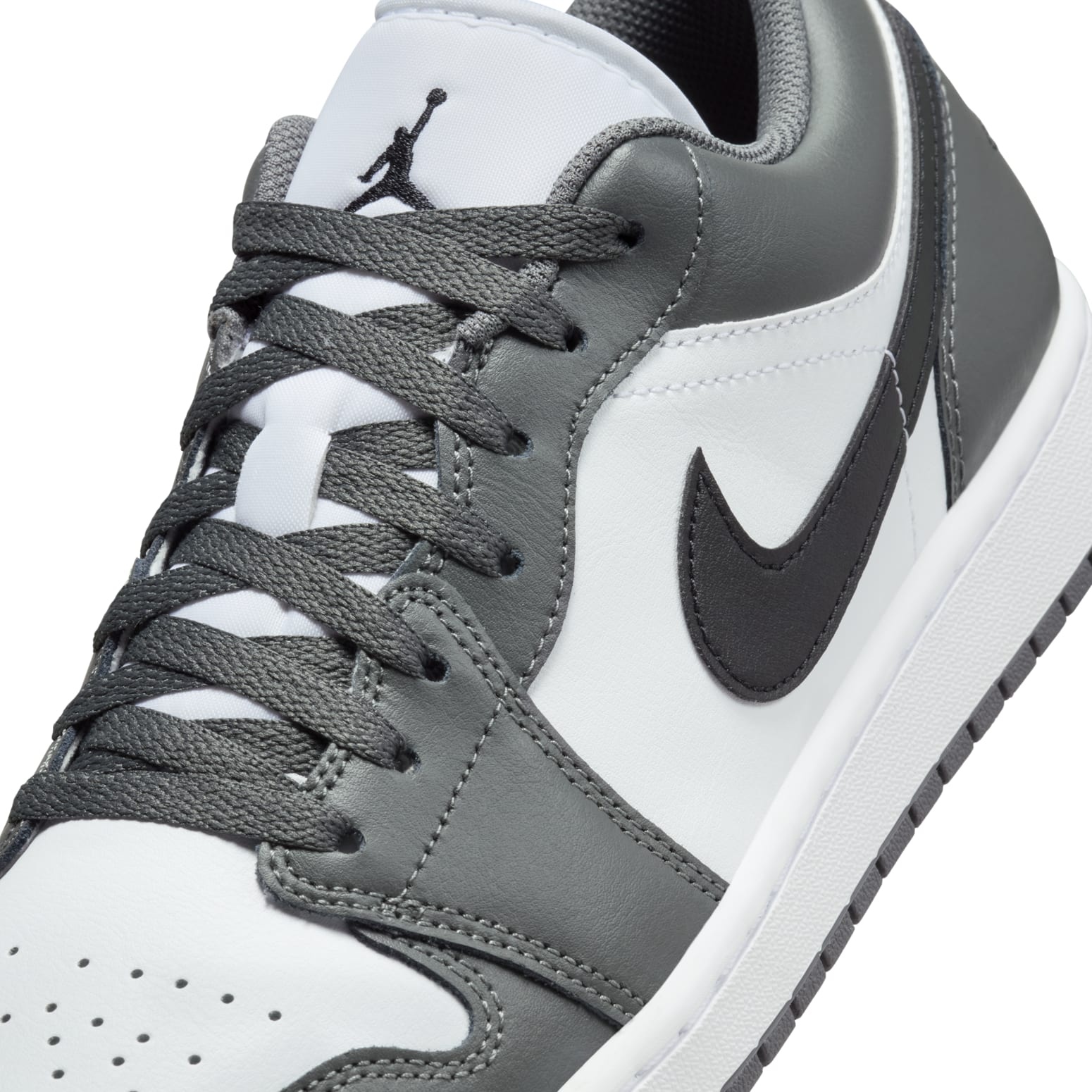 Air Jordan 1 Low 'White Iron Grey' 553558-152 - 7