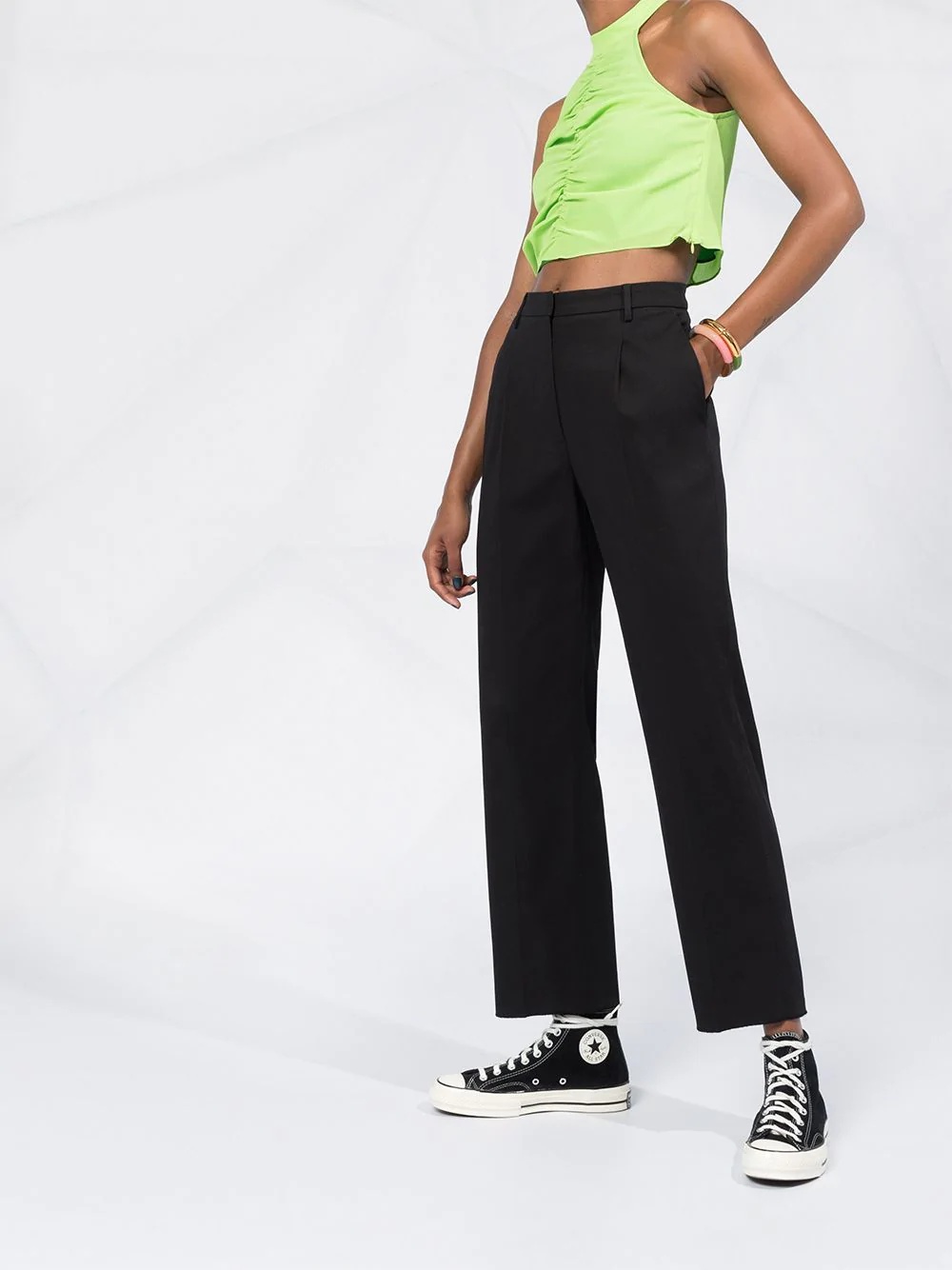 Austin wide-leg trousers - 6