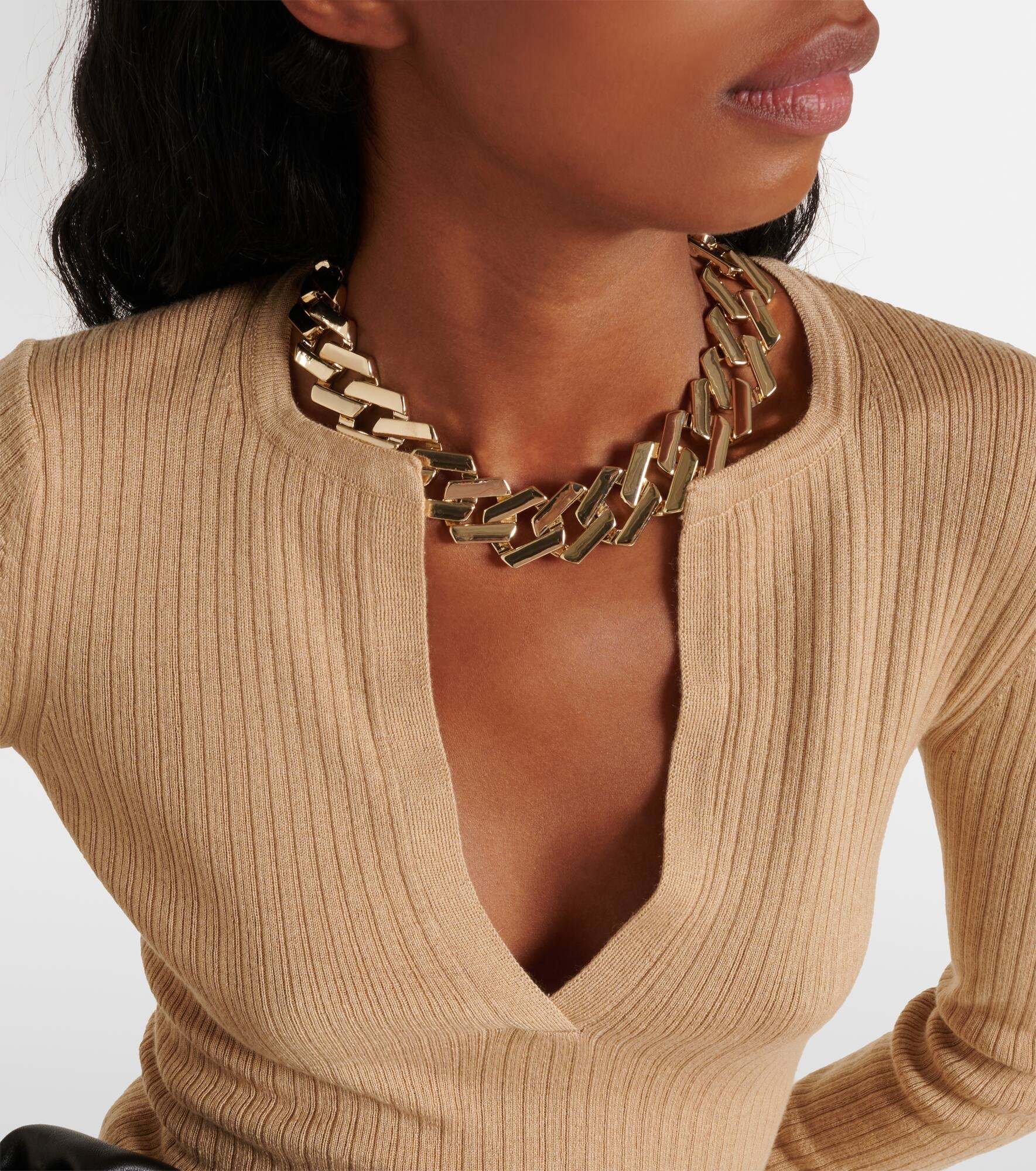 Silk and cashmere sweater - 4