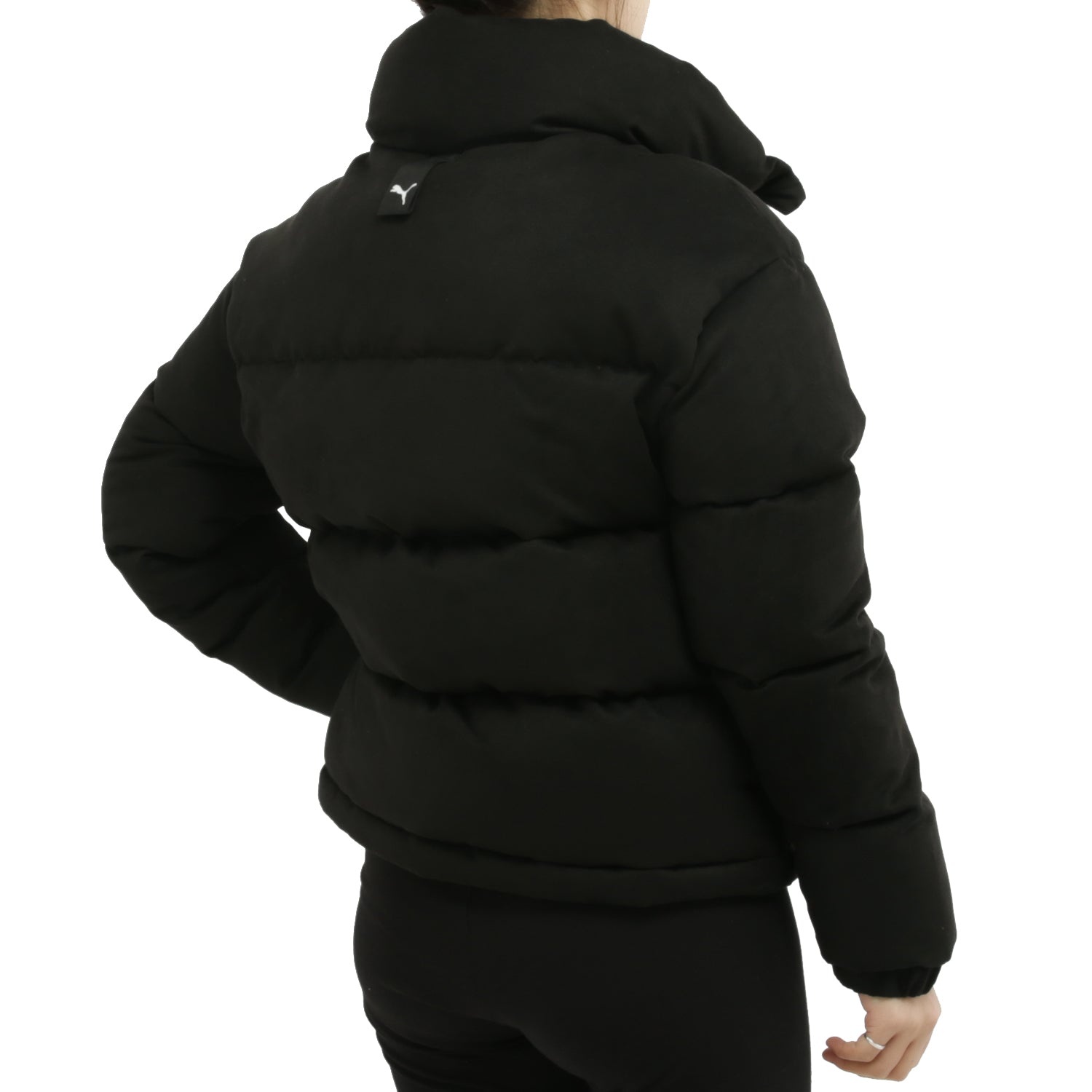 (WMNS) PUMA 480 Style Down Jacket 'Black' 581612-01 - 4