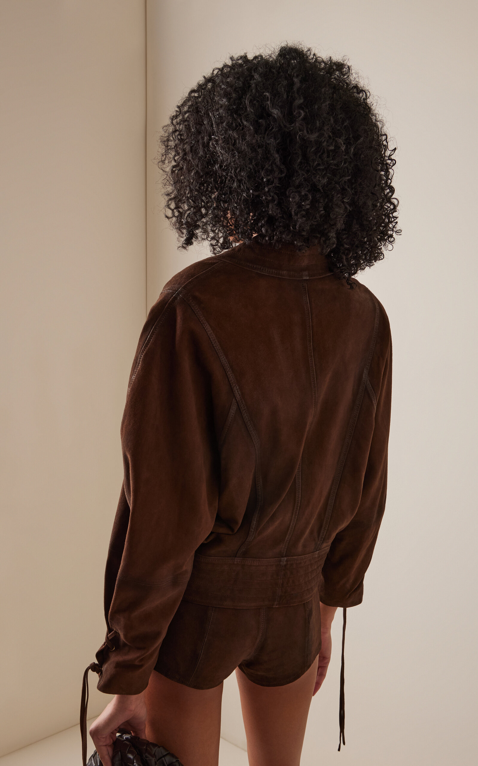 Edina Suede Jacket brown - 4