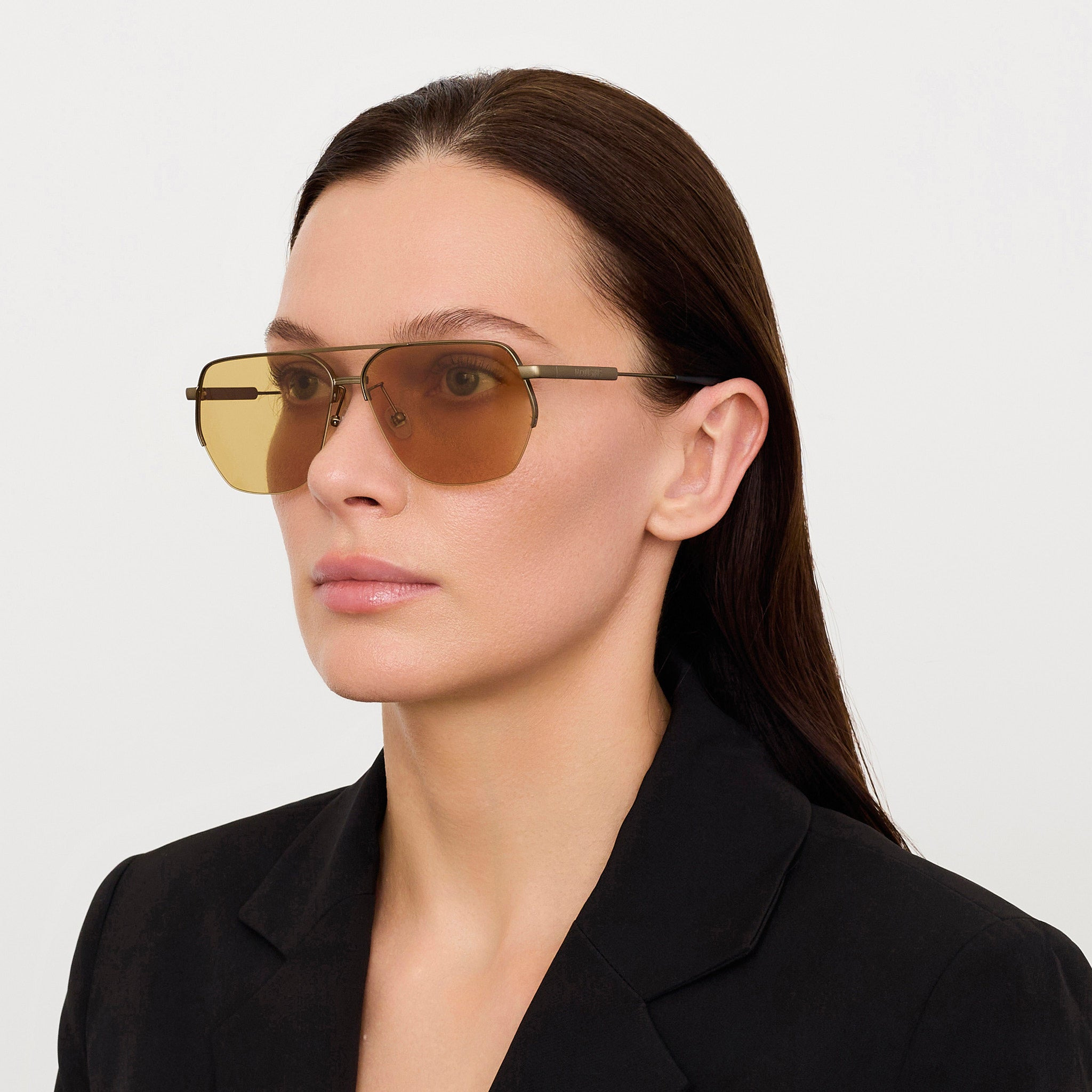 Aviador Sunglasses in Matt Putty - 4