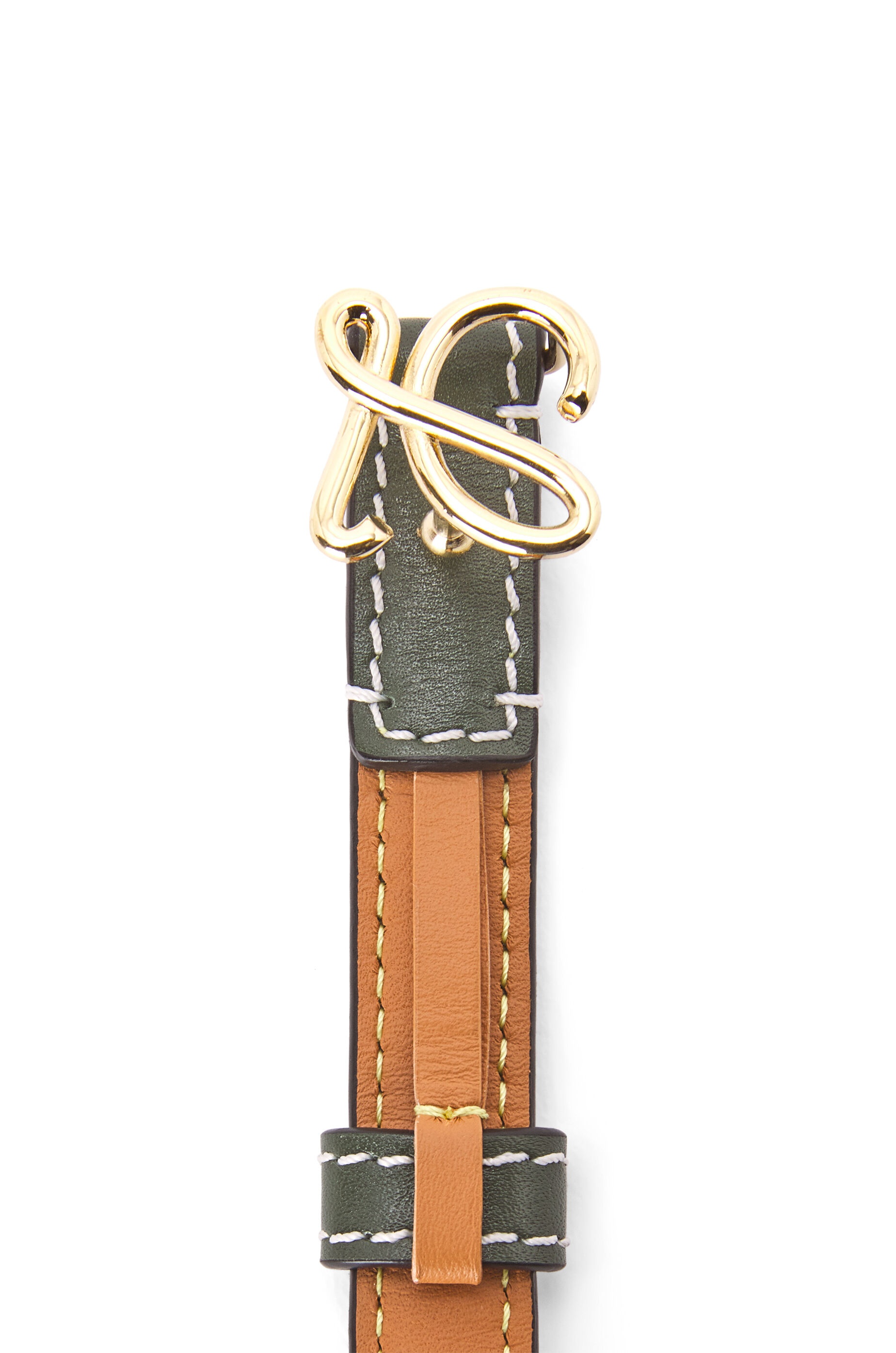 L buckle belt in smooth calfskin - 2