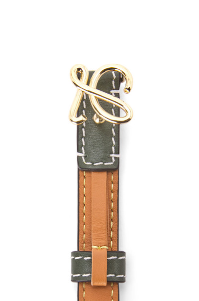 Loewe L buckle belt in smooth calfskin outlook