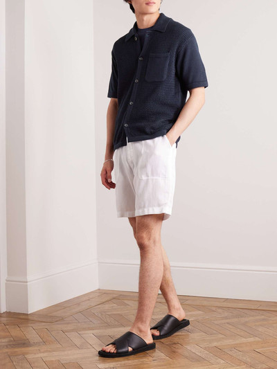 Oliver Spencer Mawes Open-Knit Organic Cotton Shirt outlook