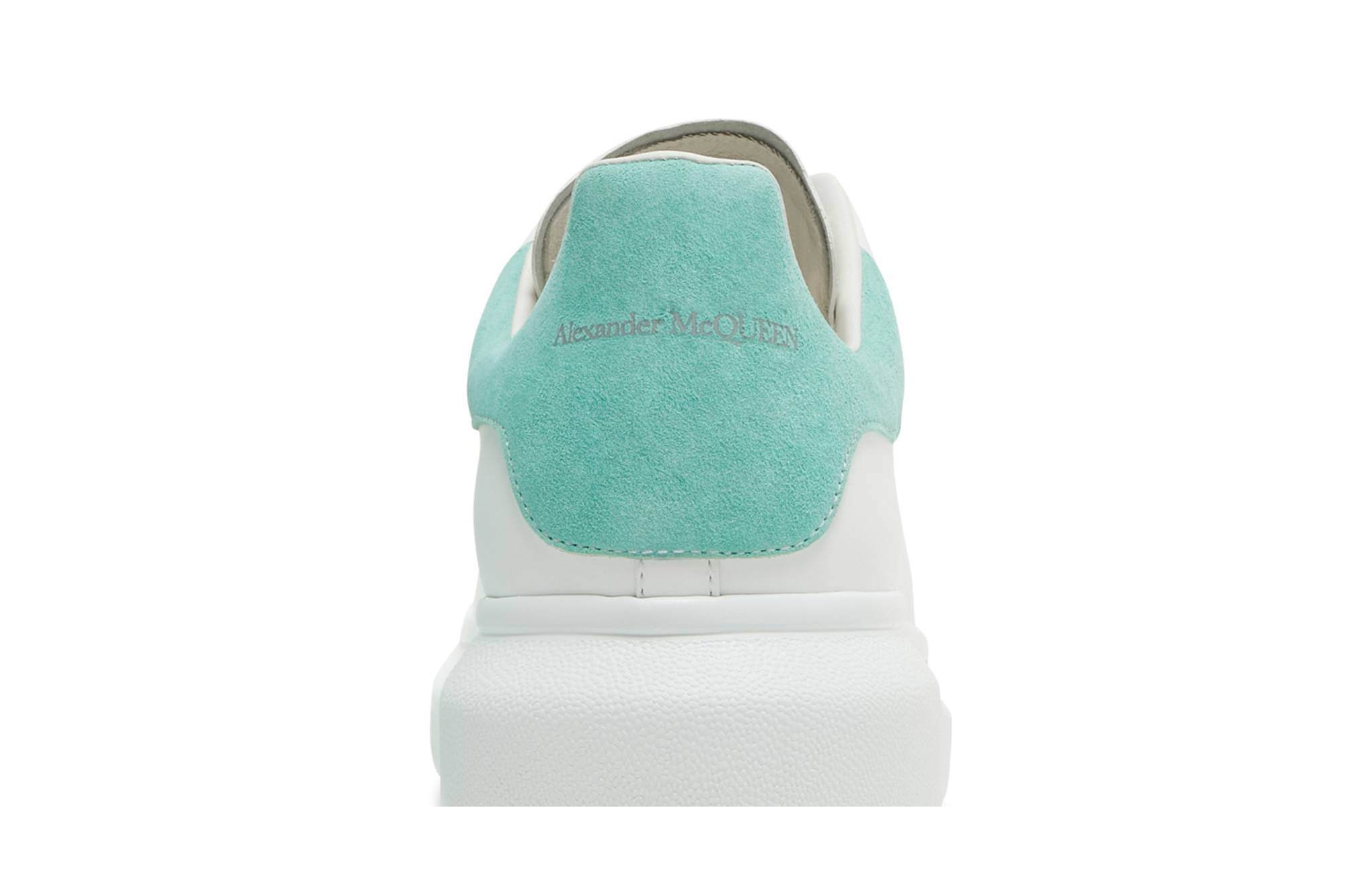 Alexander McQueen Oversized Sneaker 'White Teal' - 7