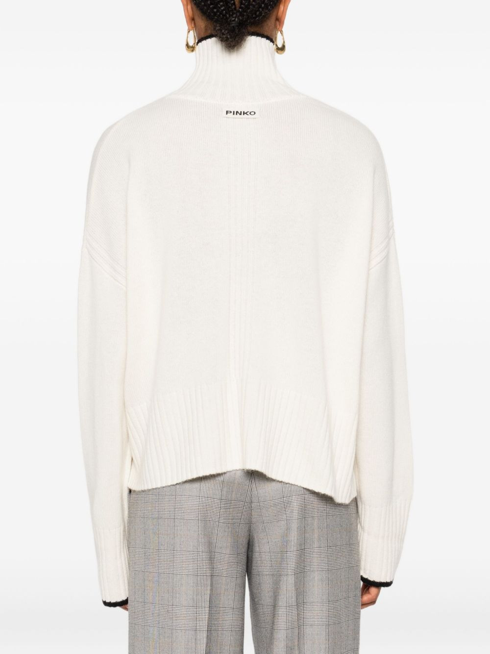 high-neck sweater - 4