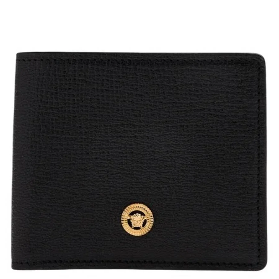 Versace Medusa Biggie Bifold Leather Wallet - 1