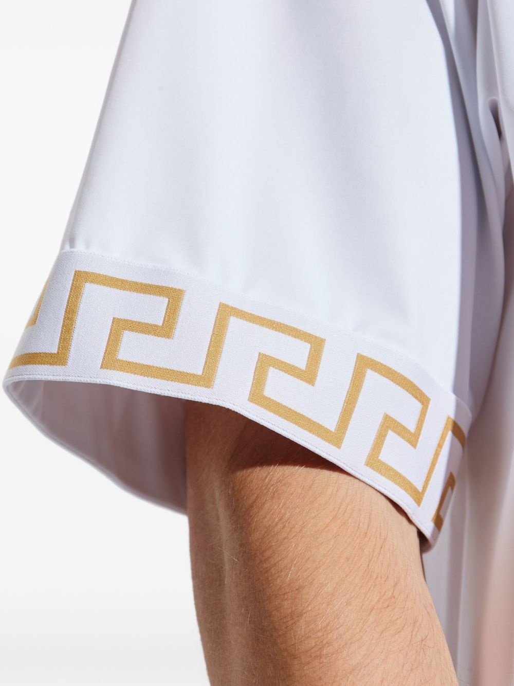 embellished-cuffs T-shirt - 5