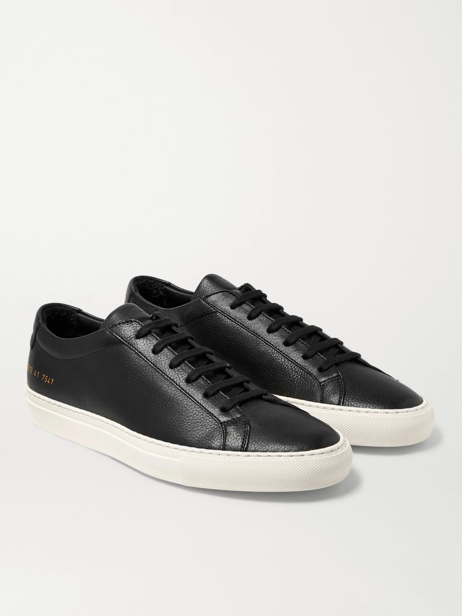 Original Achilles Full-Grain Leather Sneakers Black - 3