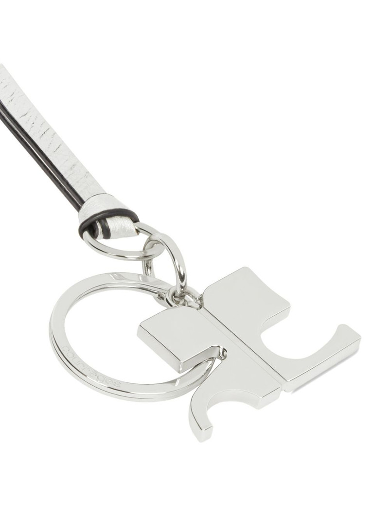 courrèges leather key ring outlook