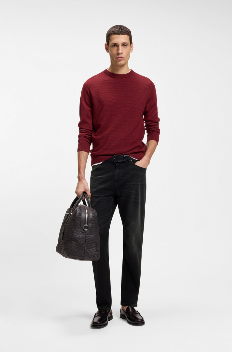 BOSS MAINE REGULAR-FIT JEANS IN SOFT-TOUCH DENIM outlook