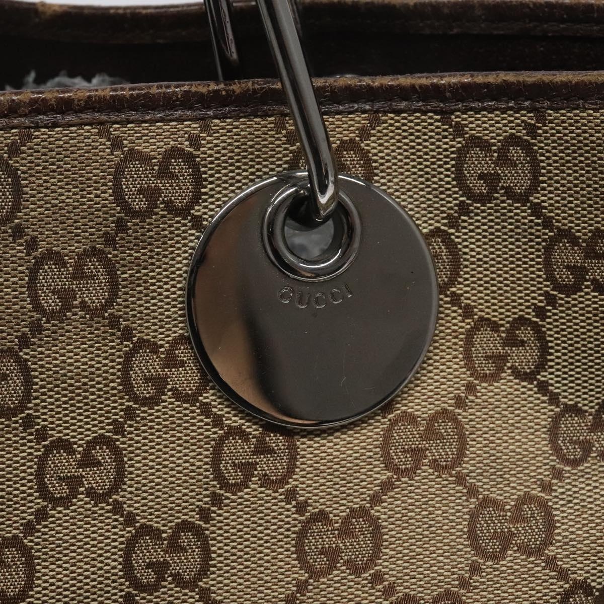 GUCCI GG Canvas Tote Bag Beige - 10